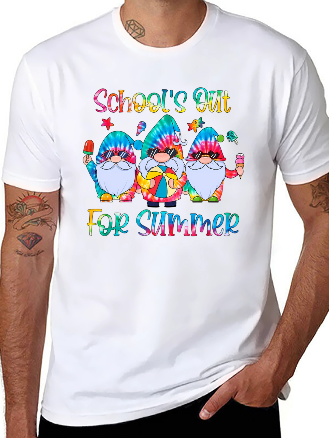 Schools Out For Summer Gnomes T-Shirt