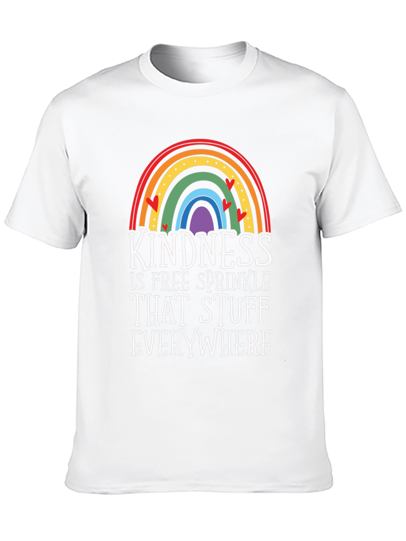 Kindness Rainbow Graphic Tee