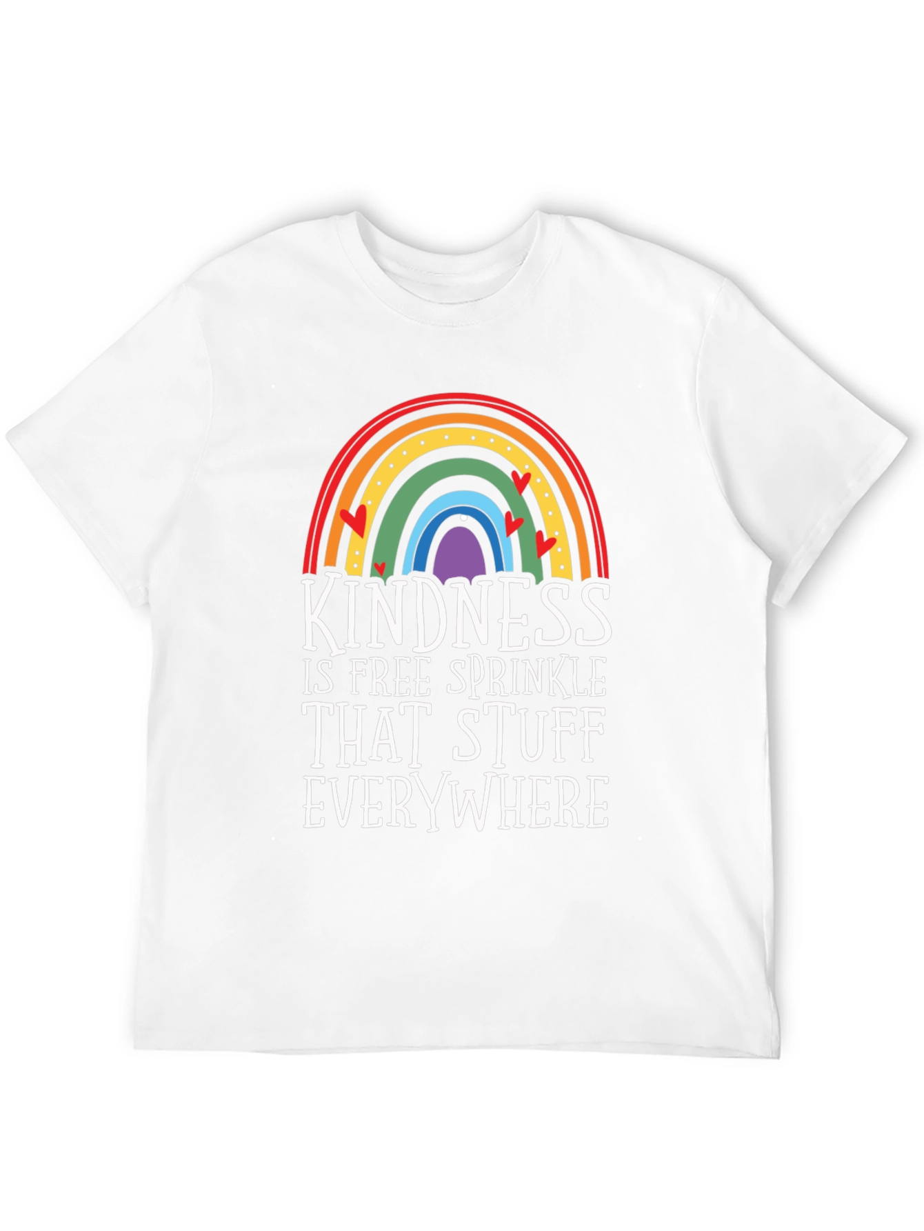 Kindness Rainbow Graphic Tee
