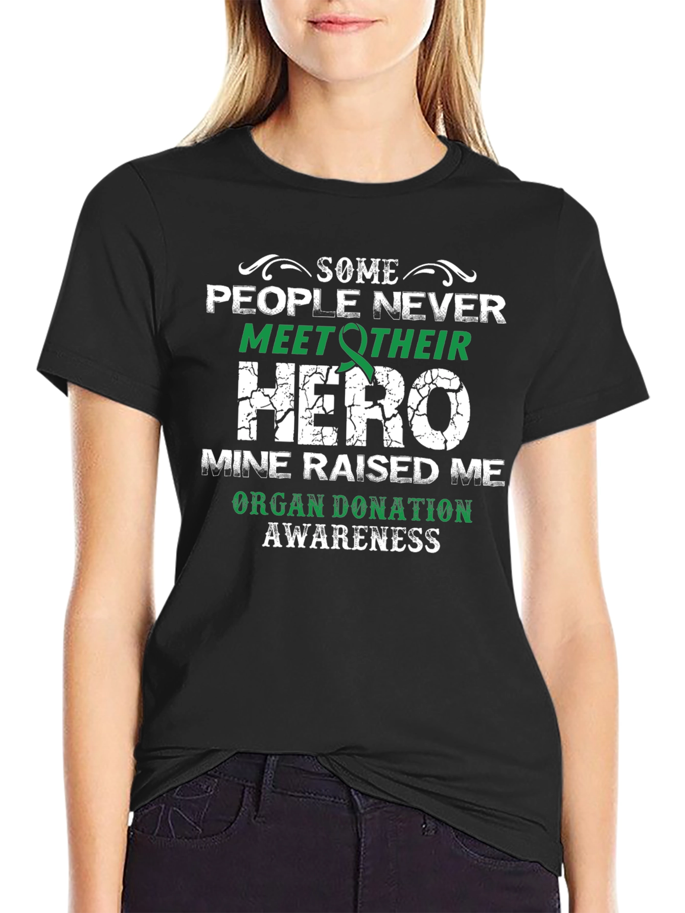 Organ Donation Awareness T-Shirt Hero