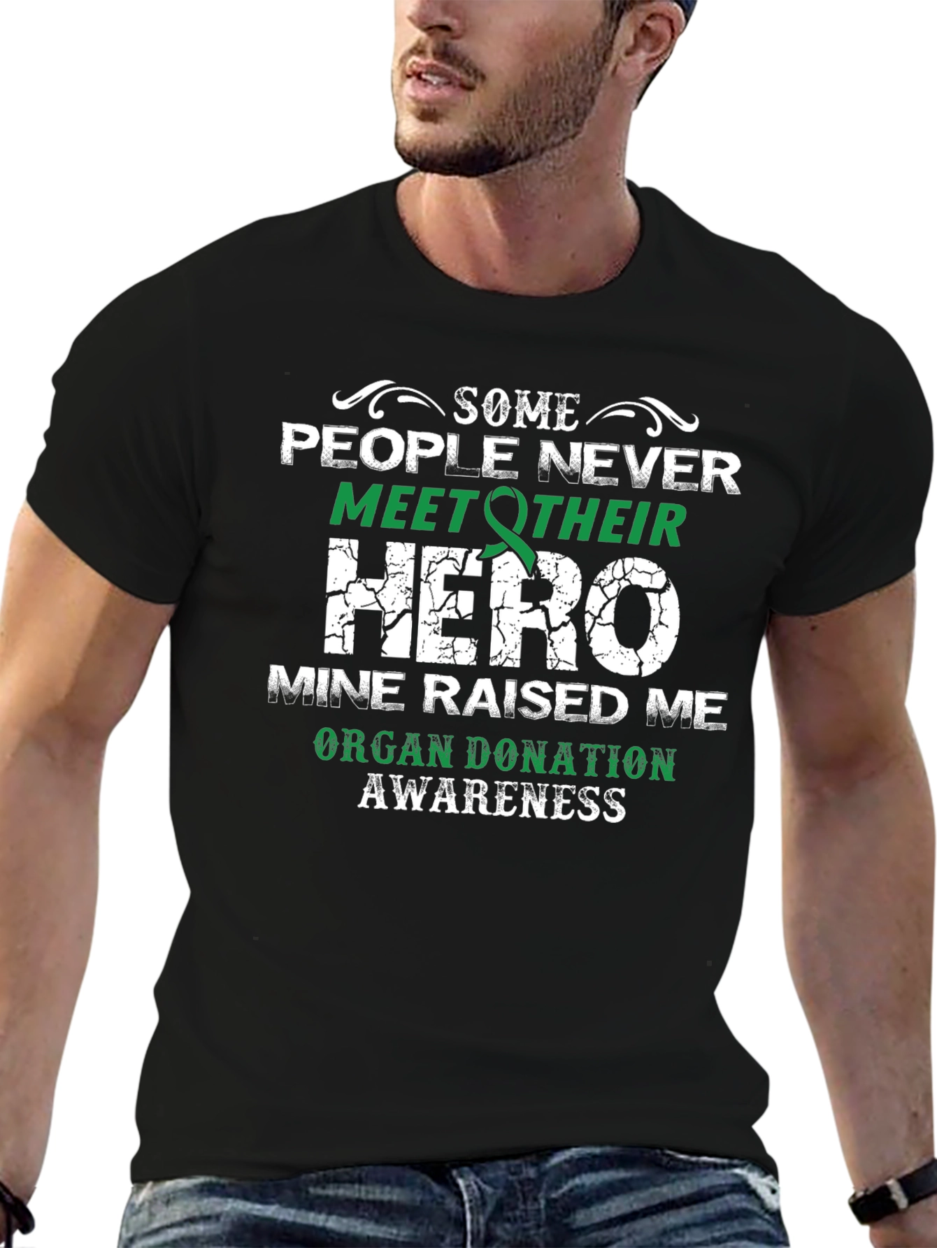 Organ Donation Awareness T-Shirt Hero