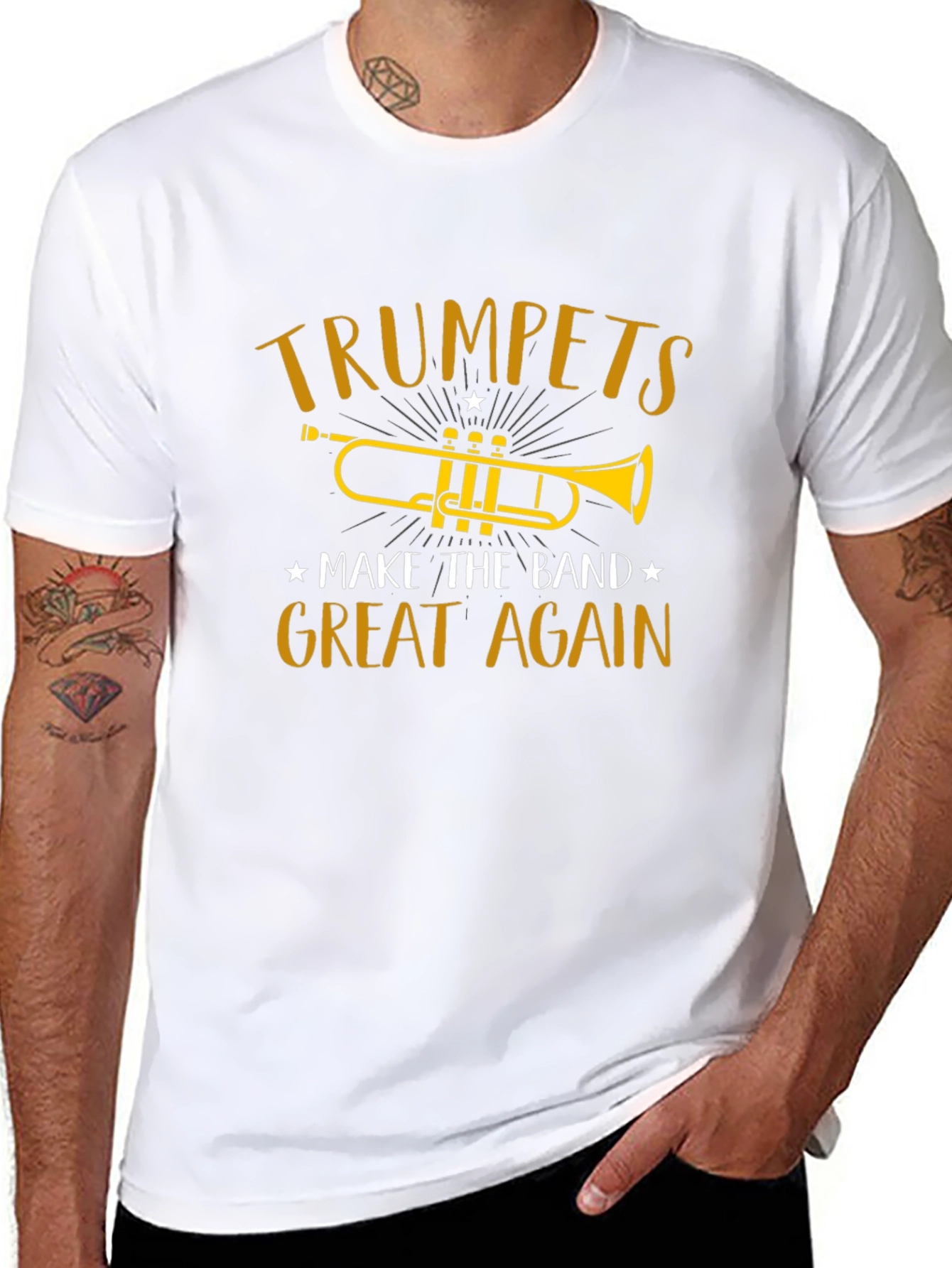 Trumpets Make The Band Great Again T-Shirt