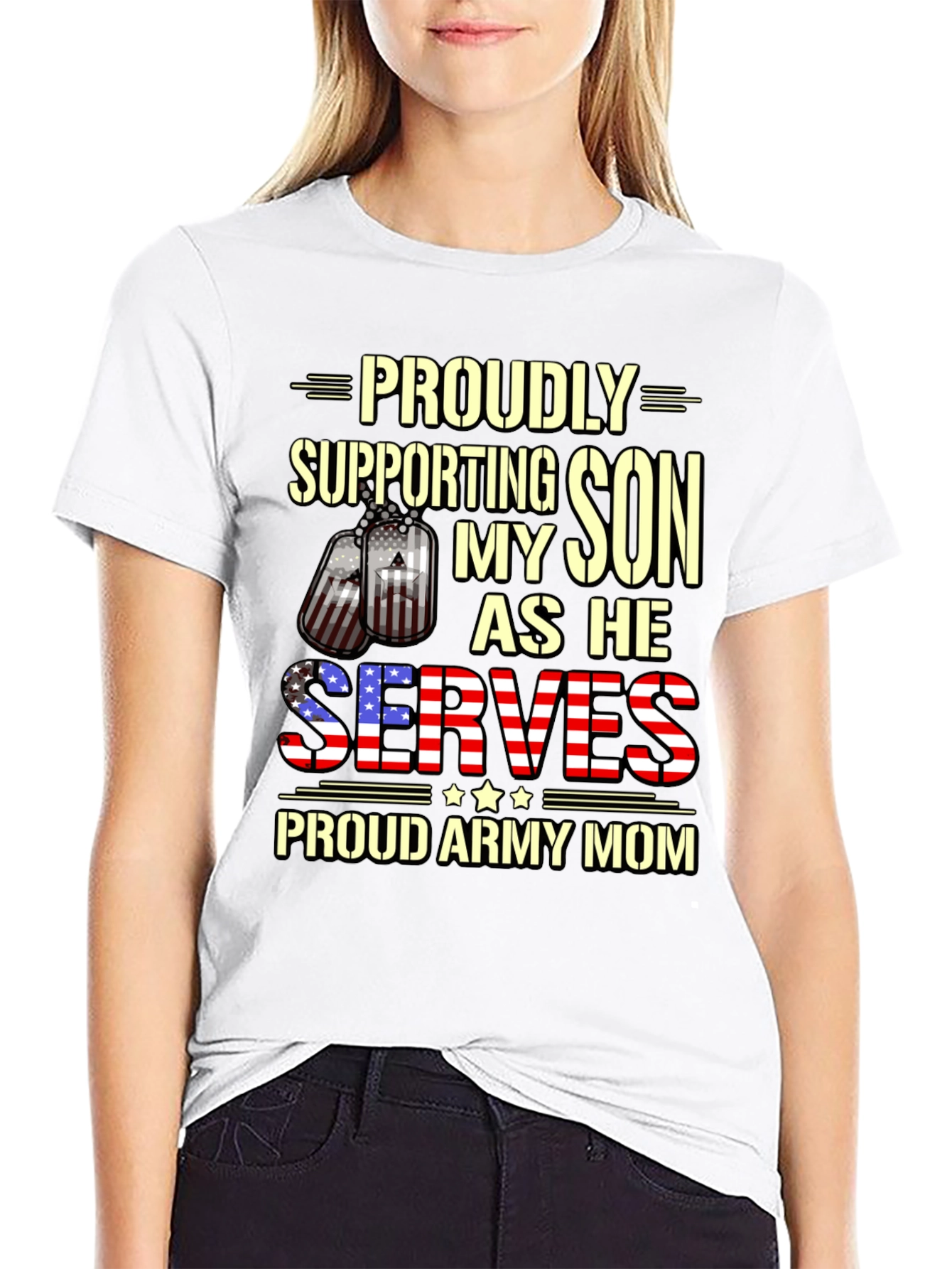 Proud Army Mom T-Shirt