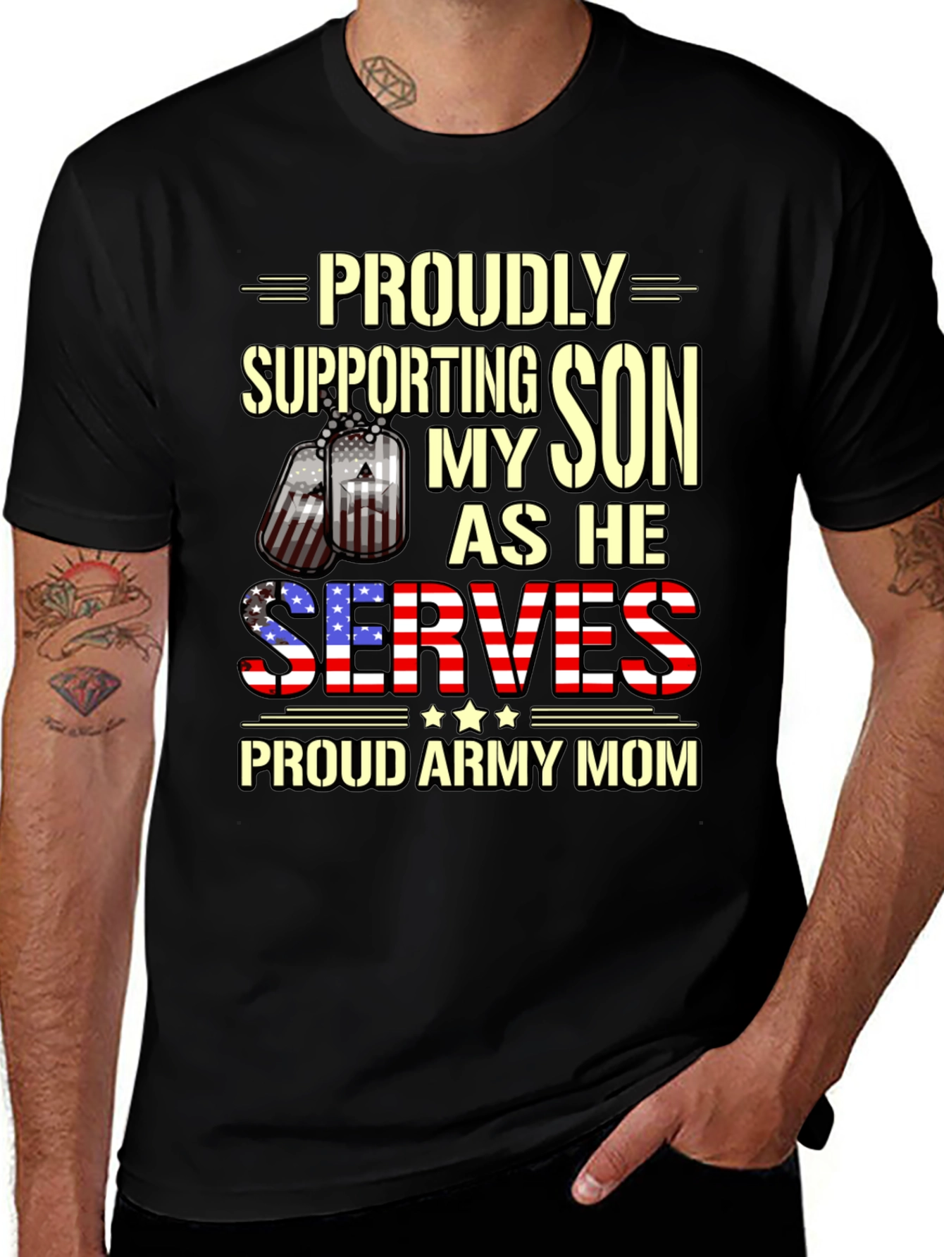 Proud Army Mom T-Shirt