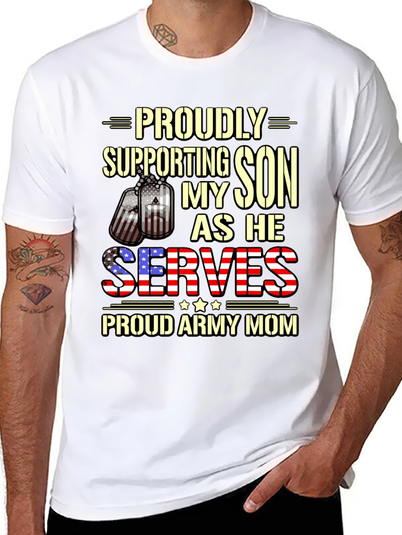 Proud Army Mom T-Shirt