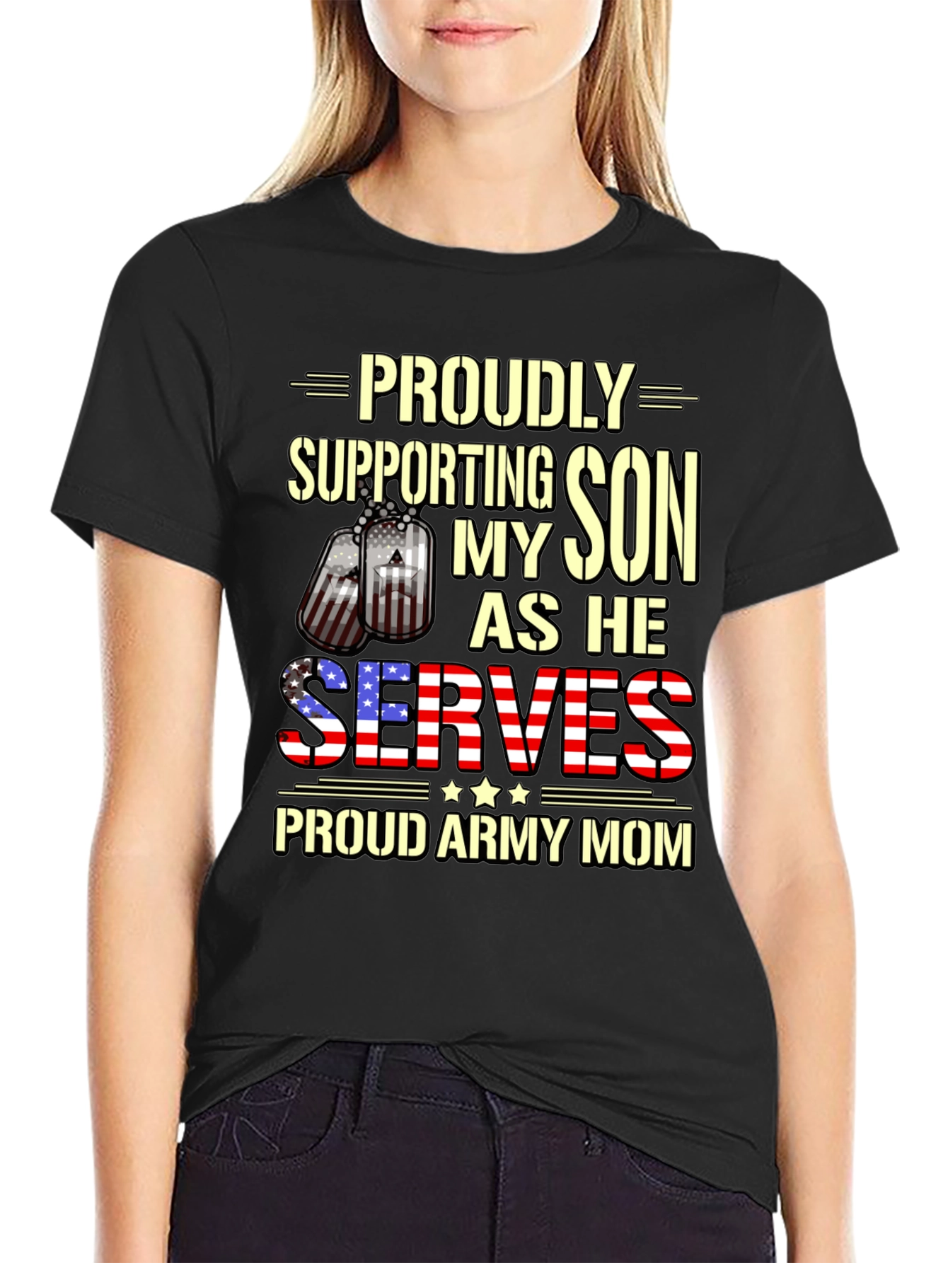 Proud Army Mom T-Shirt