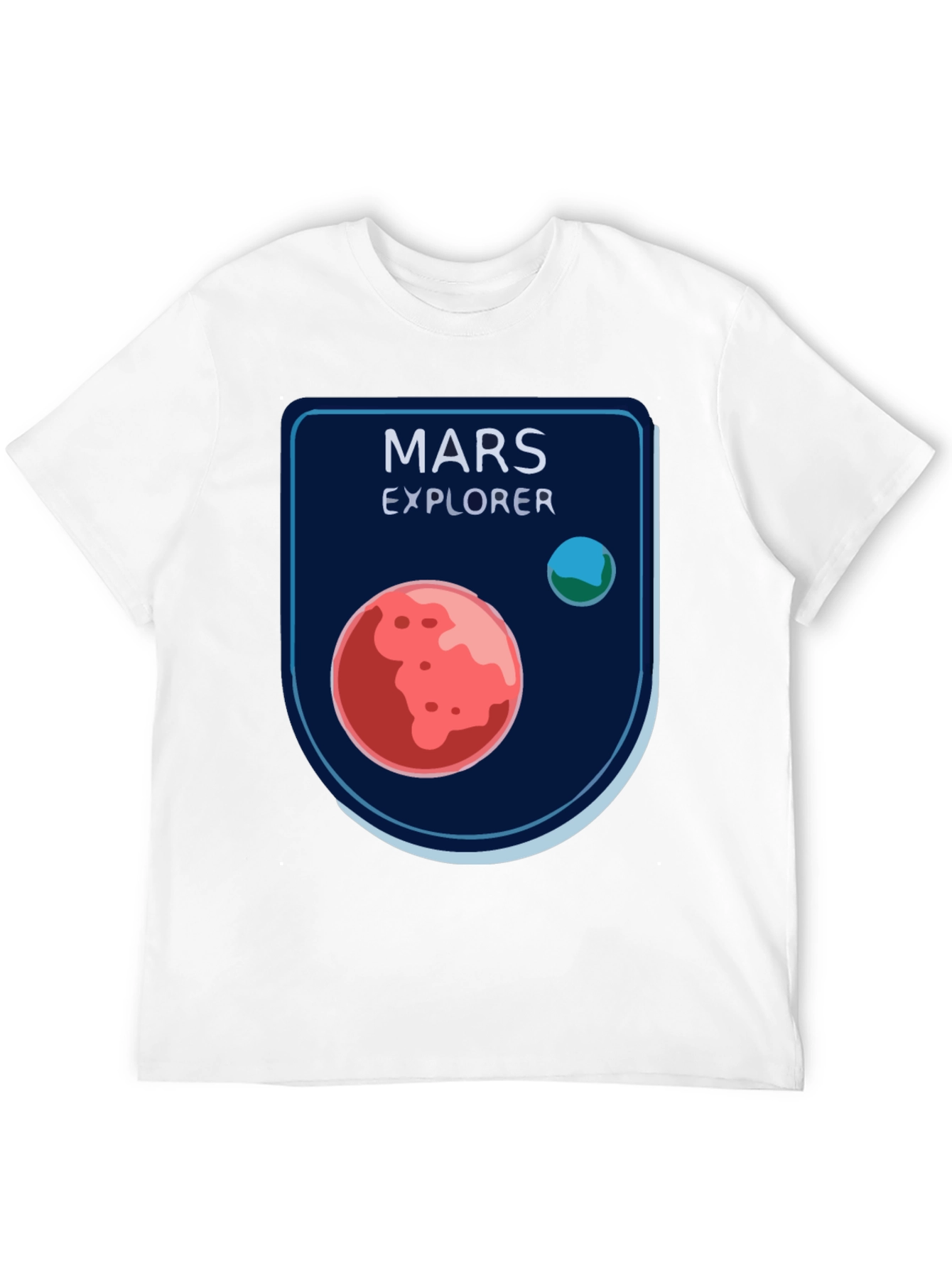 Mars Explorer T-Shirt - Space Adventure Tee