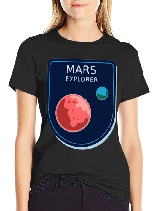 Mars Explorer T-Shirt - Space Adventure Tee