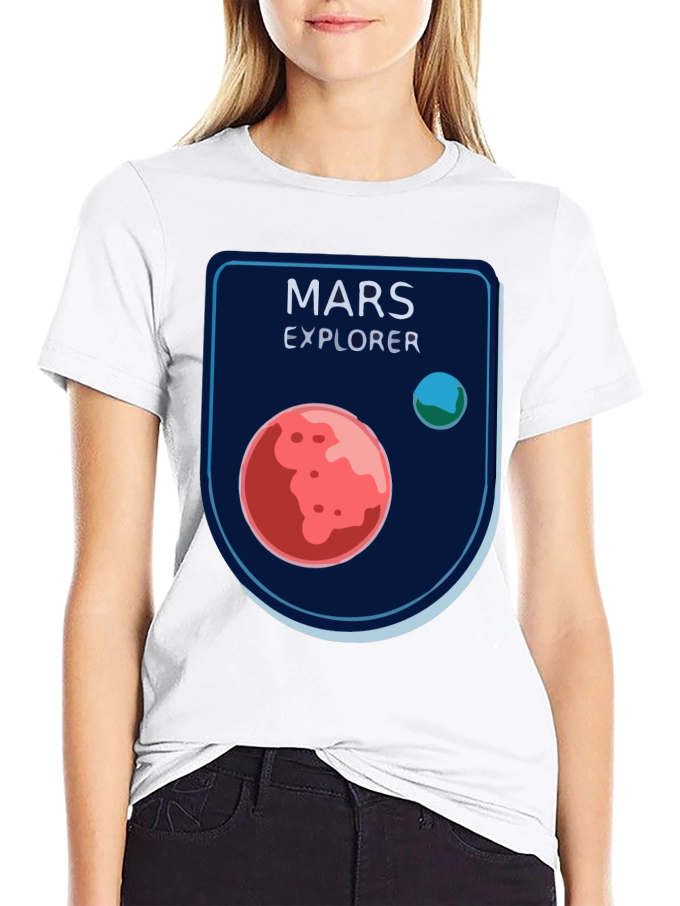 Mars Explorer T-Shirt - Space Adventure Tee