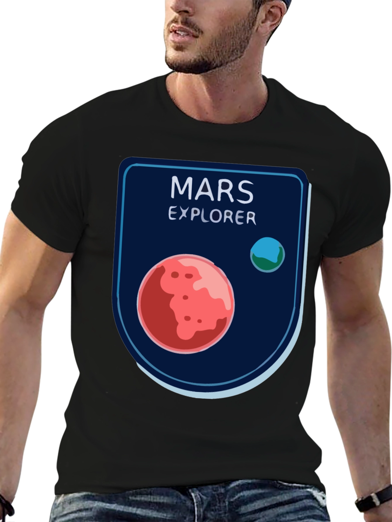 Mars Explorer T-Shirt - Space Adventure Tee