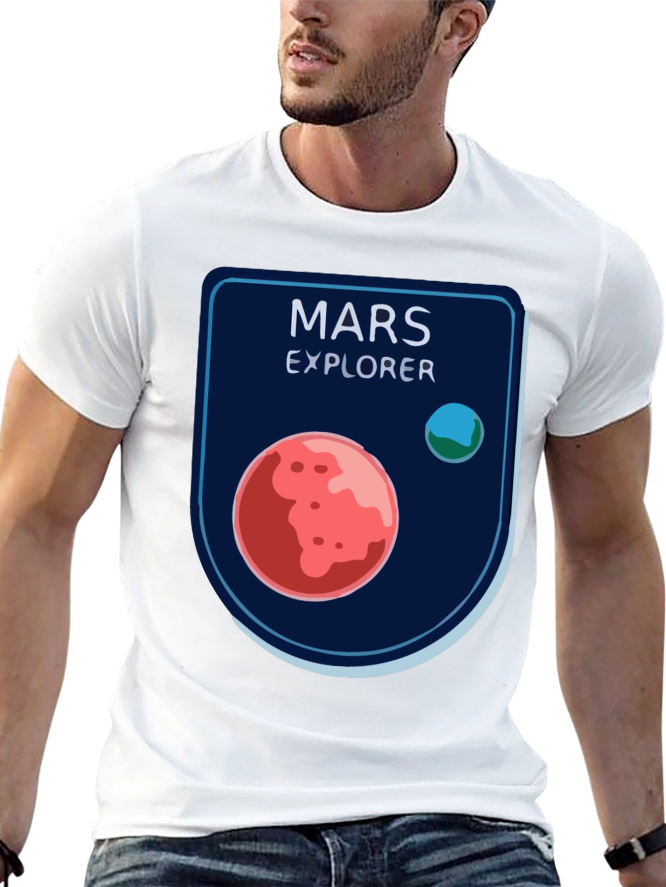 Mars Explorer T-Shirt - Space Adventure Tee