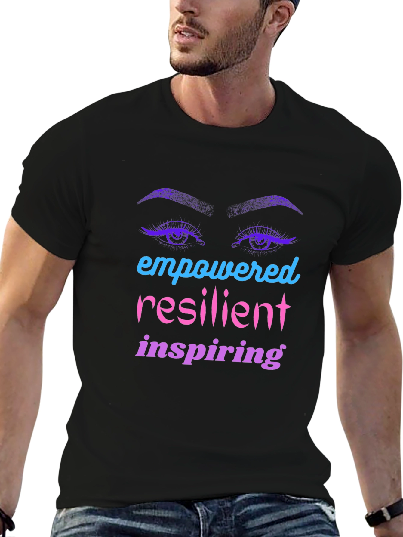 Empowered Resilient Inspiring Graphic T-Shirt