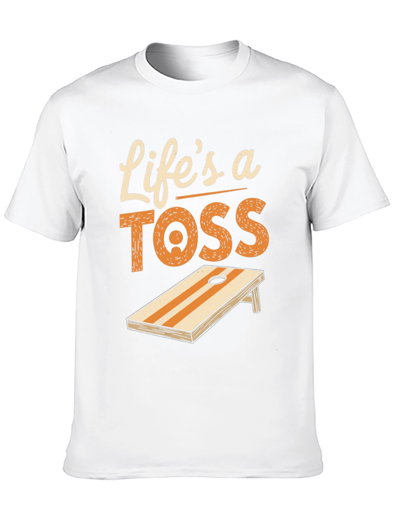 Lifes a Toss Cornhole T-Shirt