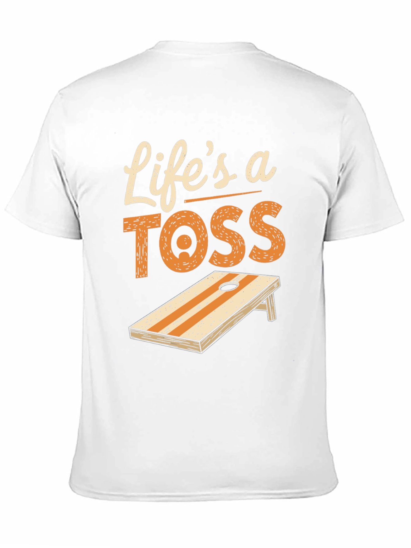 Lifes a Toss Cornhole T-Shirt