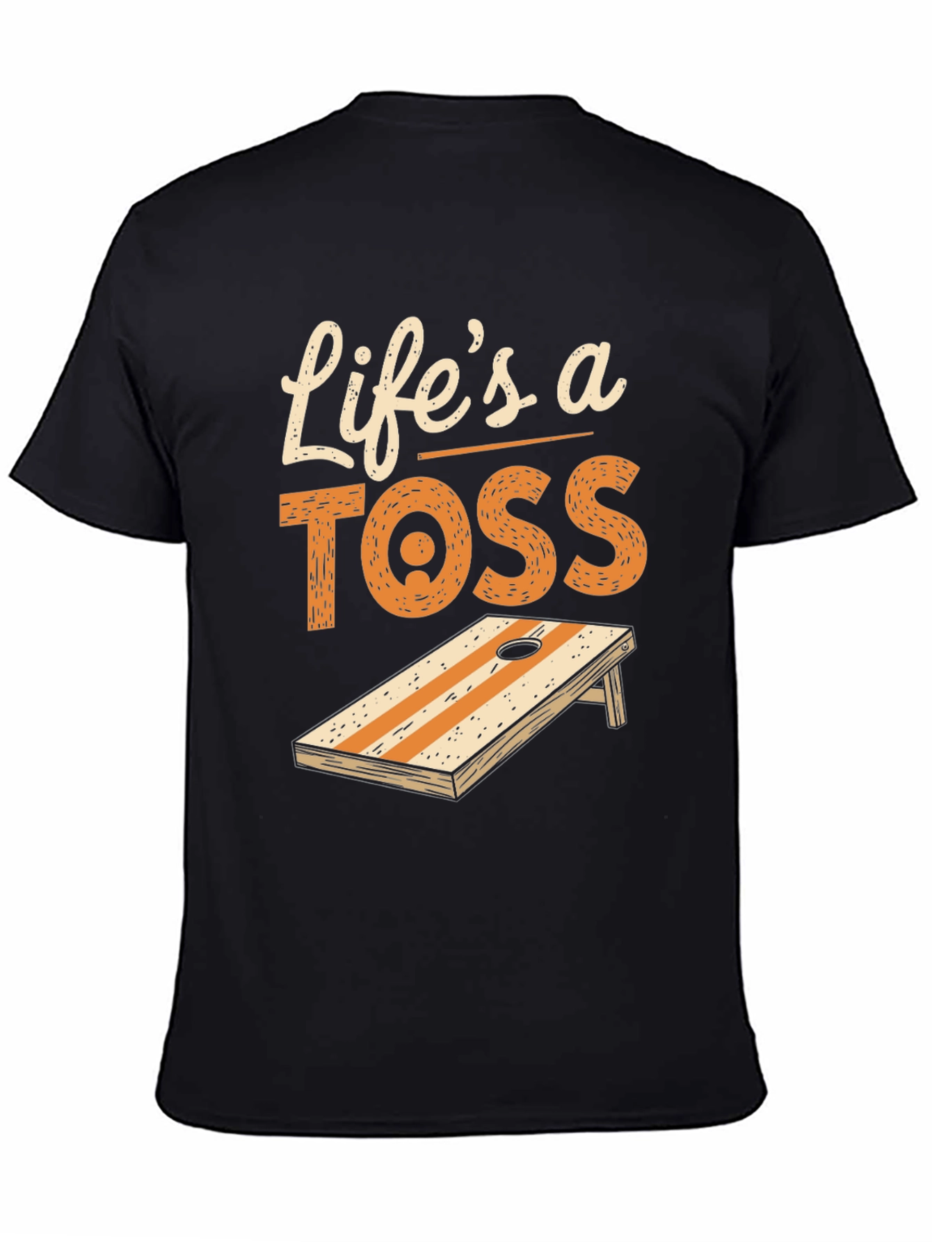 Lifes a Toss Cornhole T-Shirt