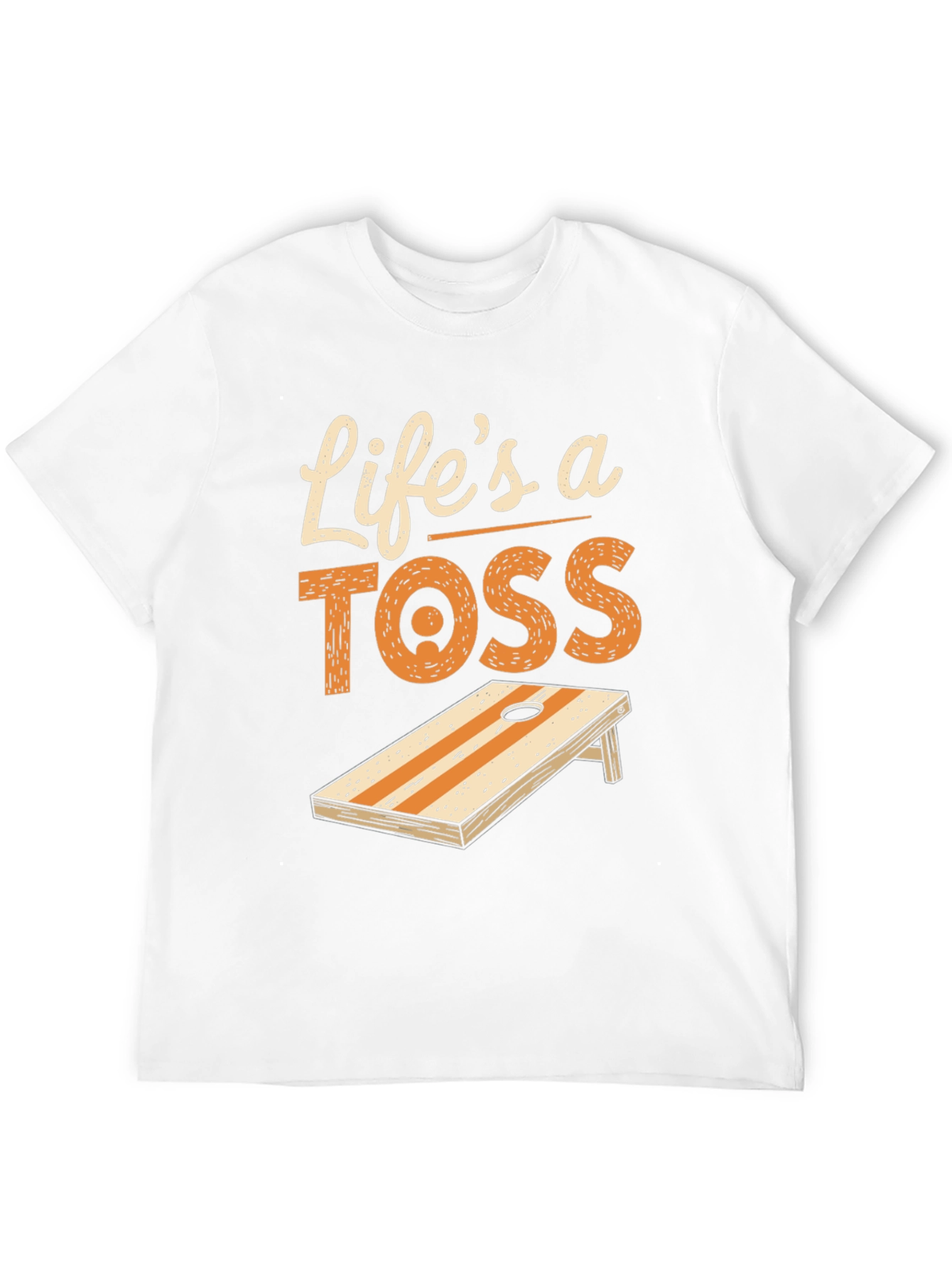 Lifes a Toss Cornhole T-Shirt