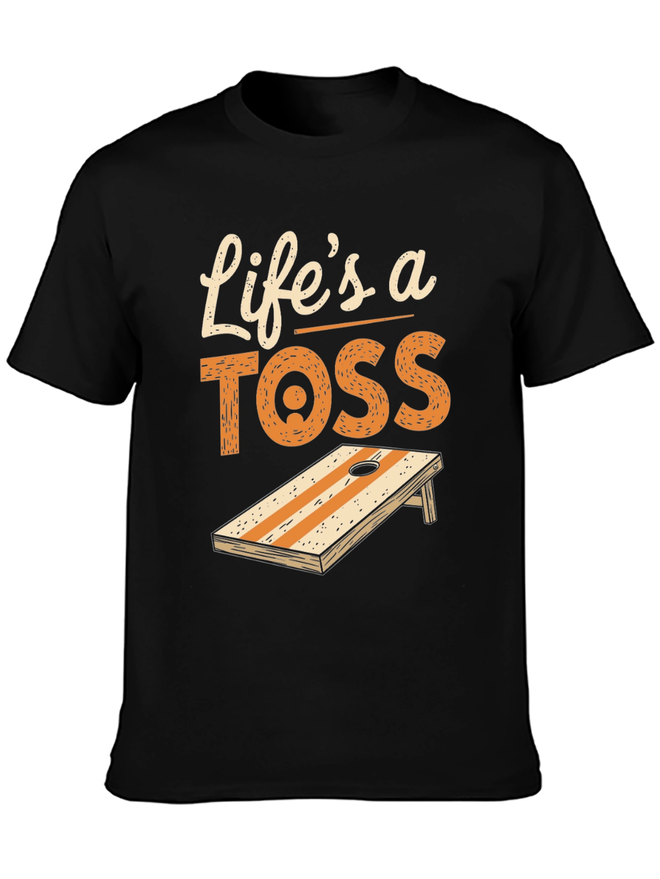 Lifes a Toss Cornhole T-Shirt