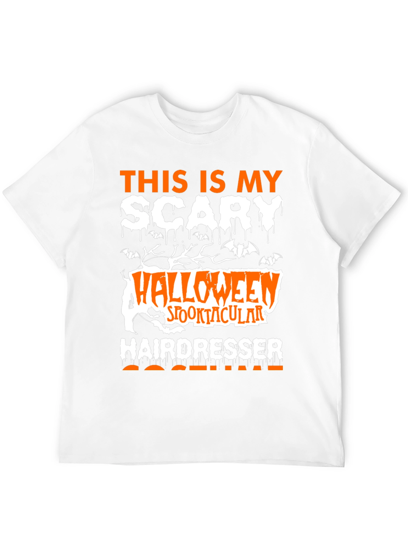 Scary Halloween Hairdresser Costume T-Shirt