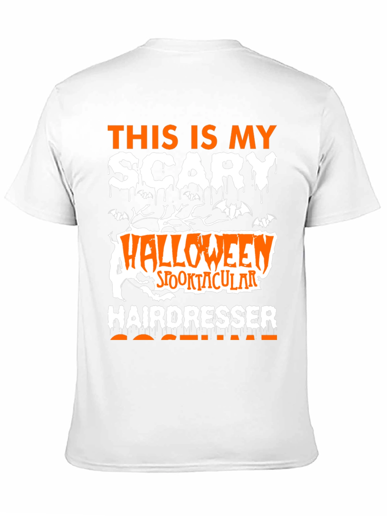 Scary Halloween Hairdresser Costume T-Shirt