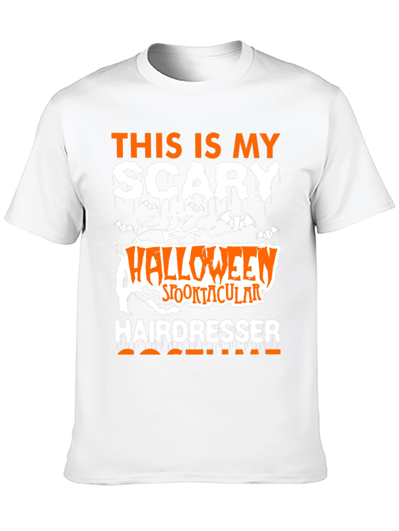 Scary Halloween Hairdresser Costume T-Shirt
