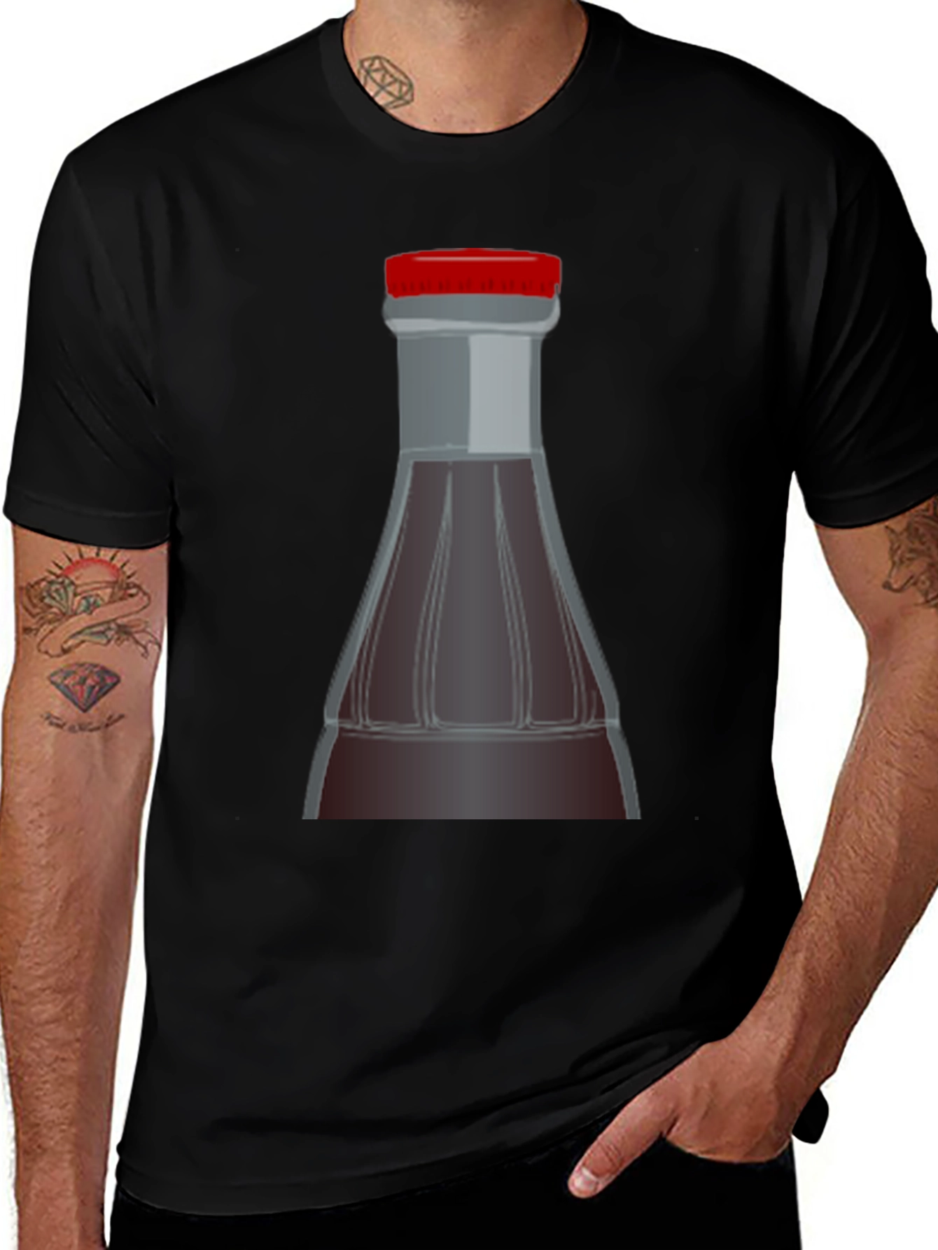 Soda Pop Bottle Graphic T-Shirt