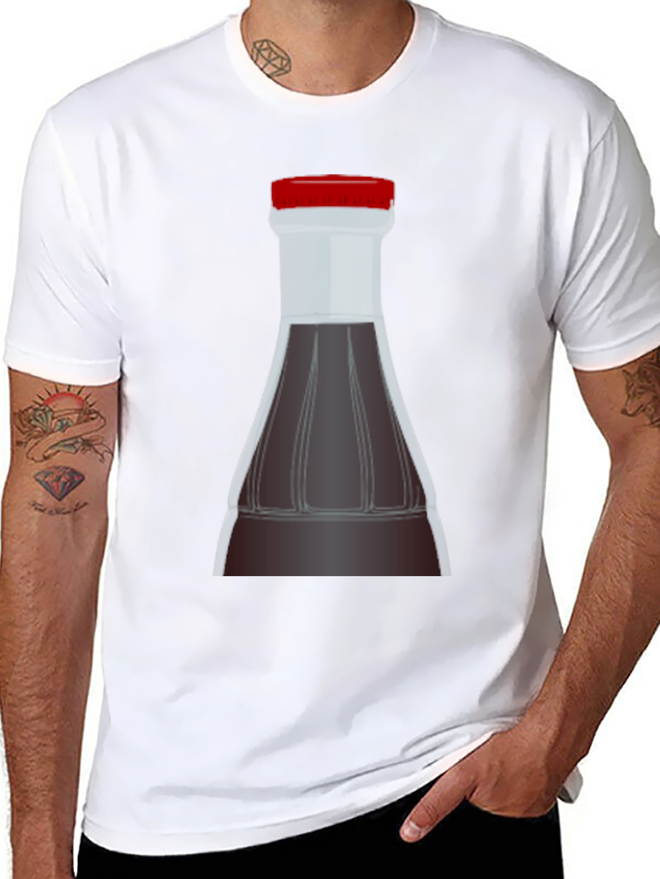 Soda Pop Bottle Graphic T-Shirt