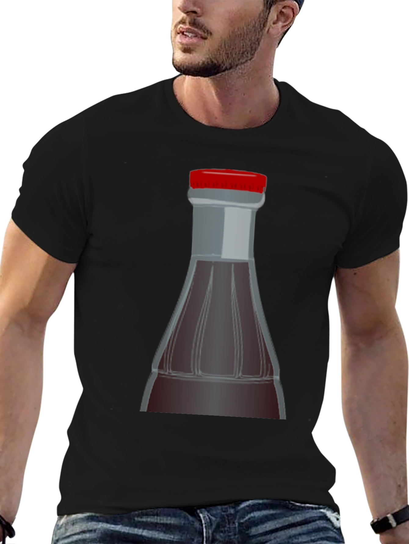 Soda Pop Bottle Graphic T-Shirt