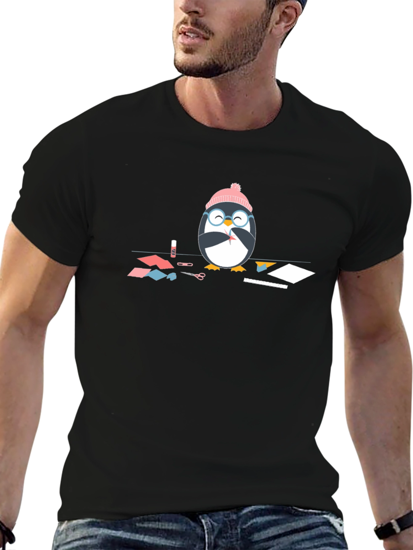 Crafty Penguin T-Shirt