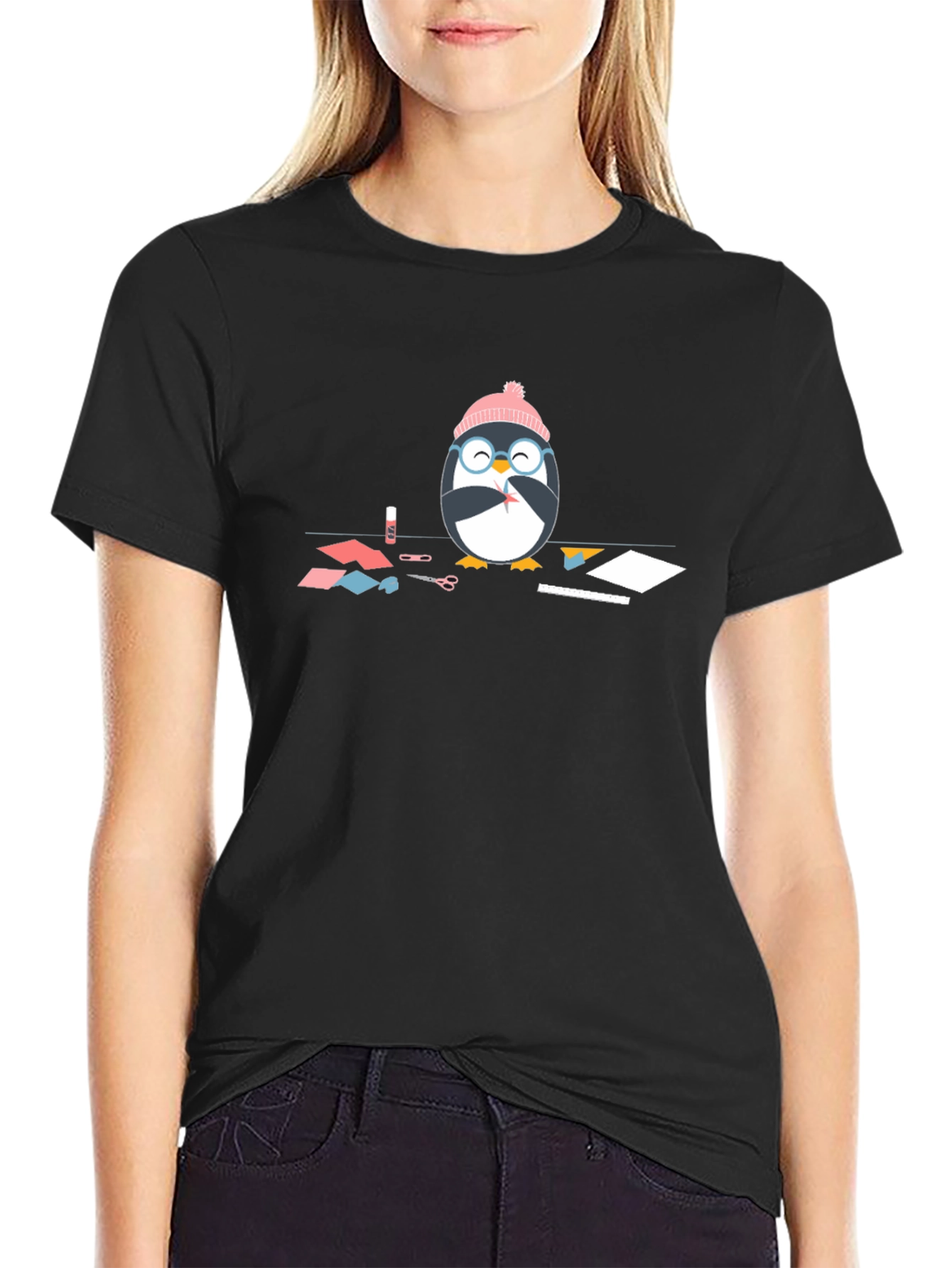 Crafty Penguin T-Shirt