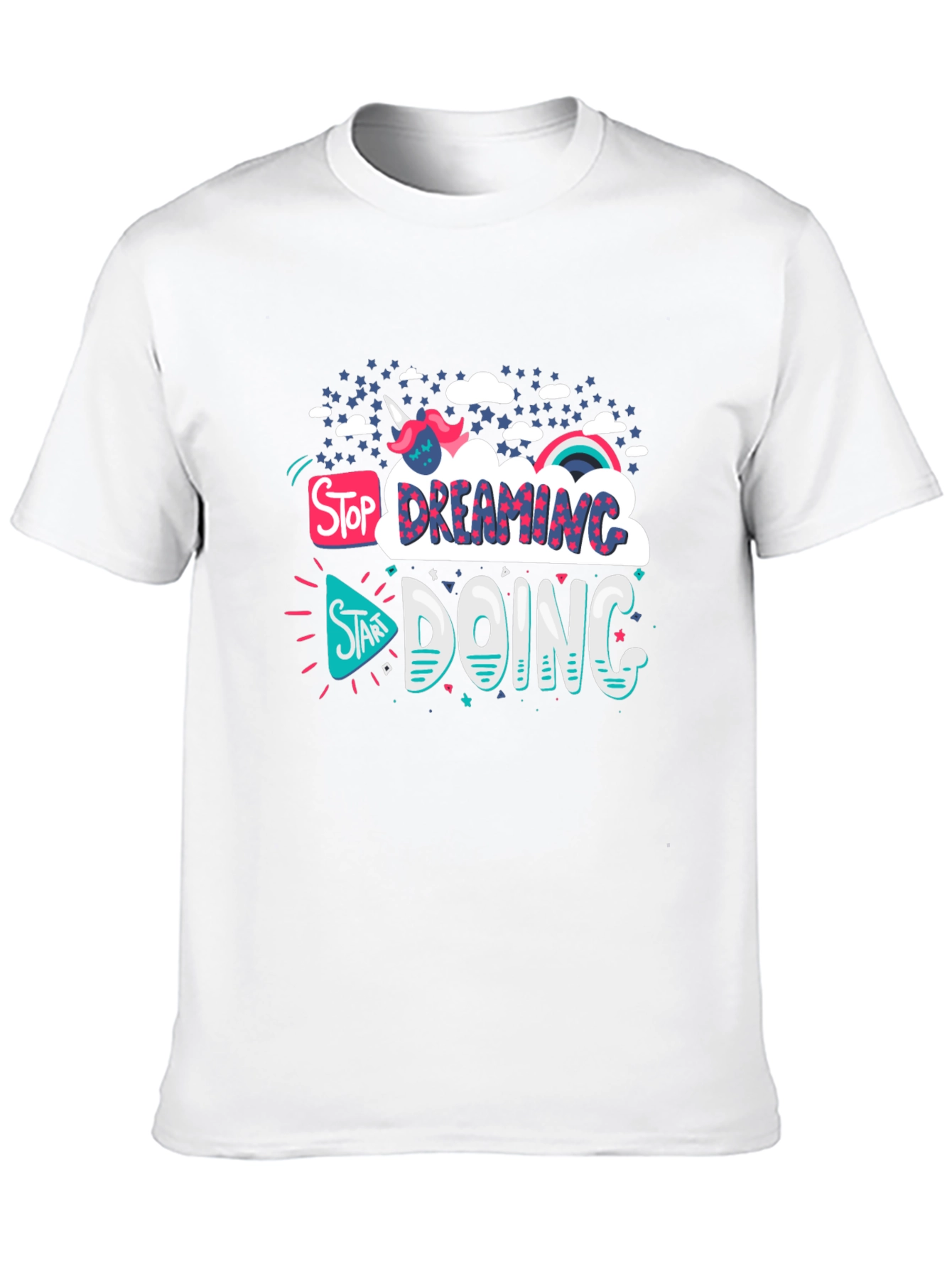 Stop Dreaming Doing T-Shirt - Black