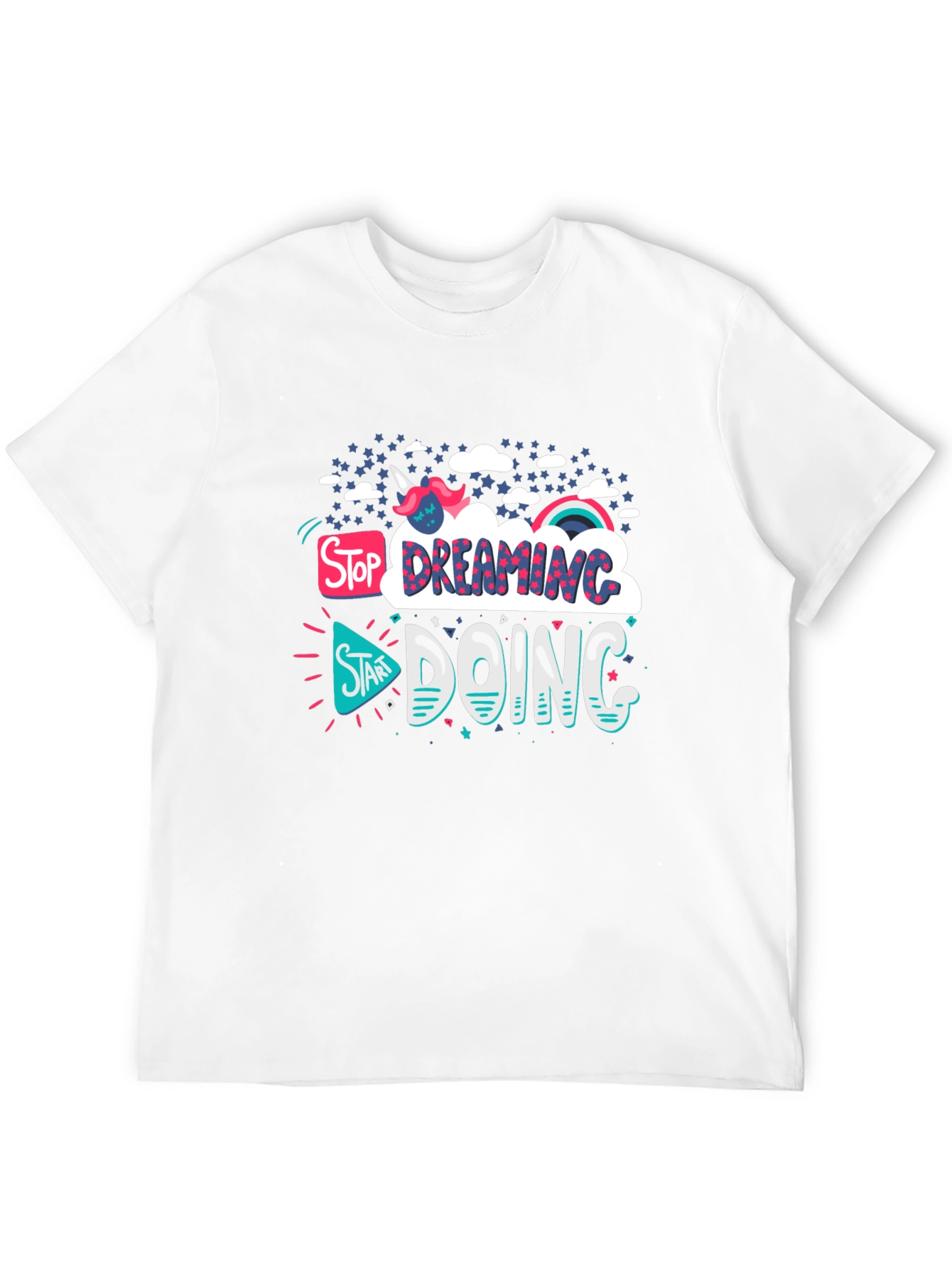Stop Dreaming Doing T-Shirt - Black