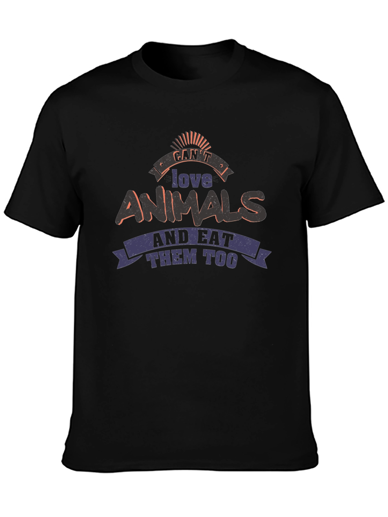 Funny Animals Graphic T-Shirt