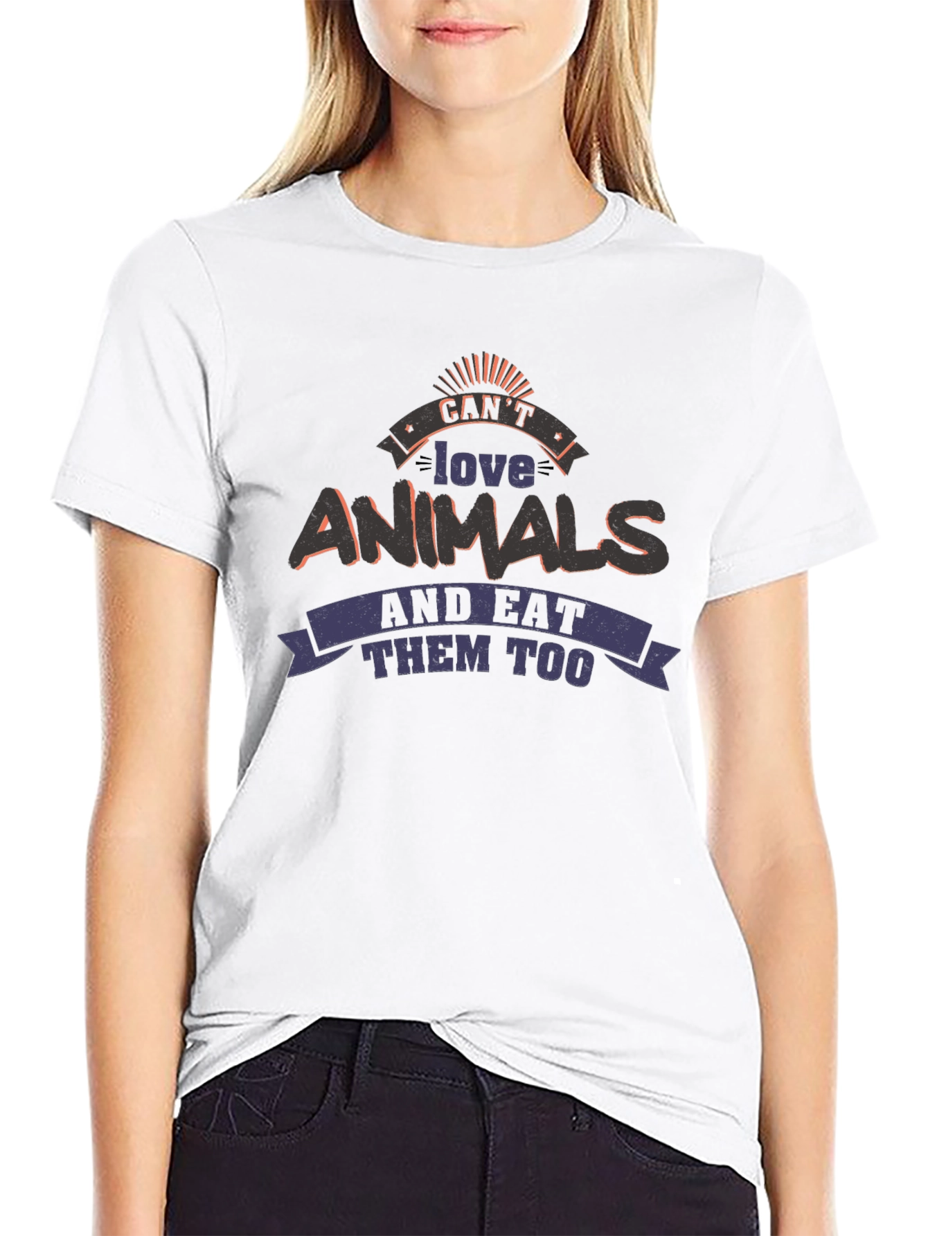 Funny Animals Graphic T-Shirt