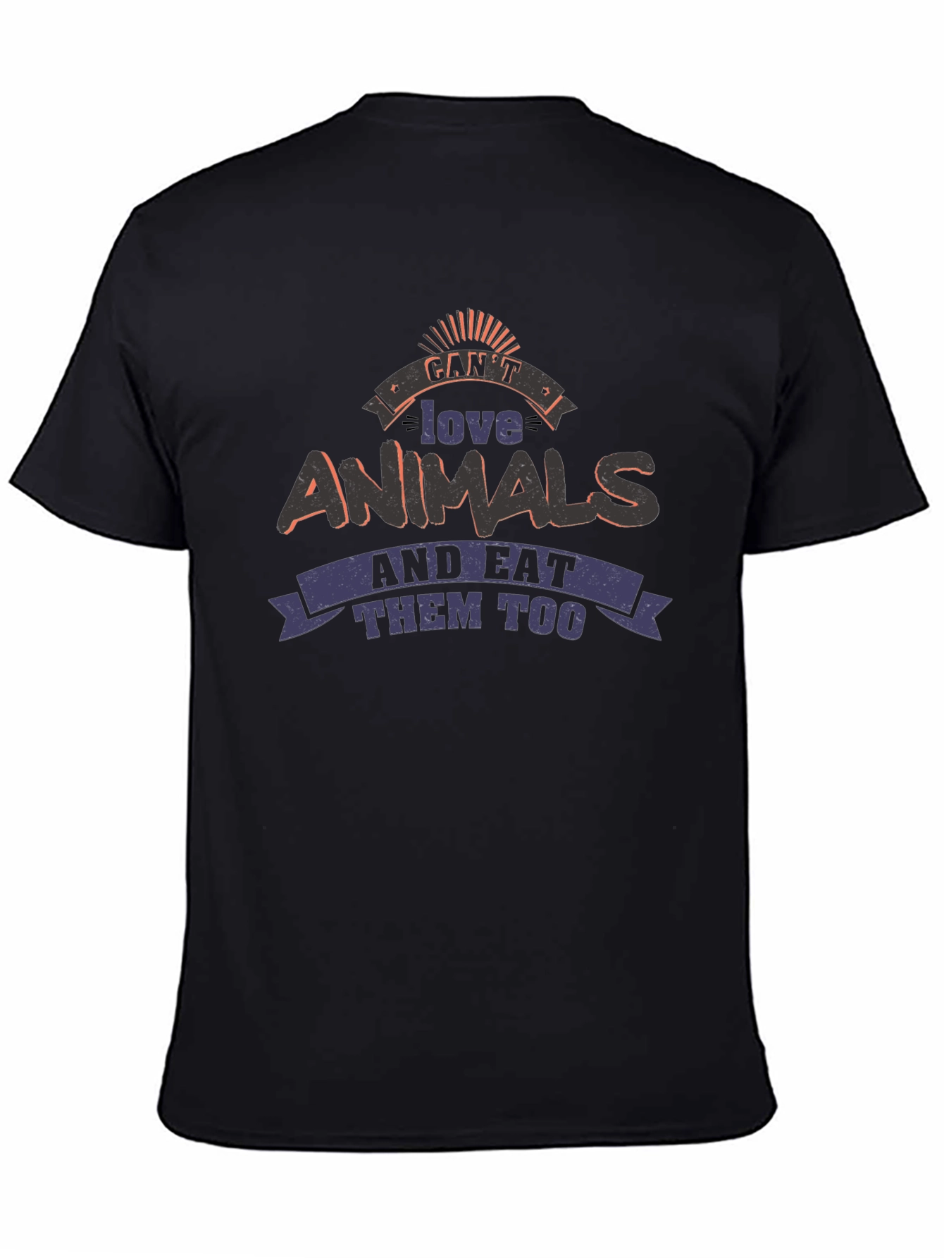 Funny Animals Graphic T-Shirt