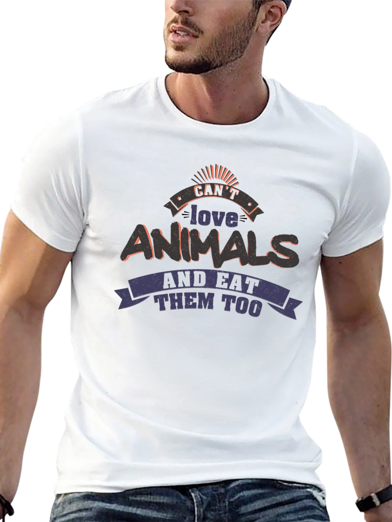 Funny Animals Graphic T-Shirt