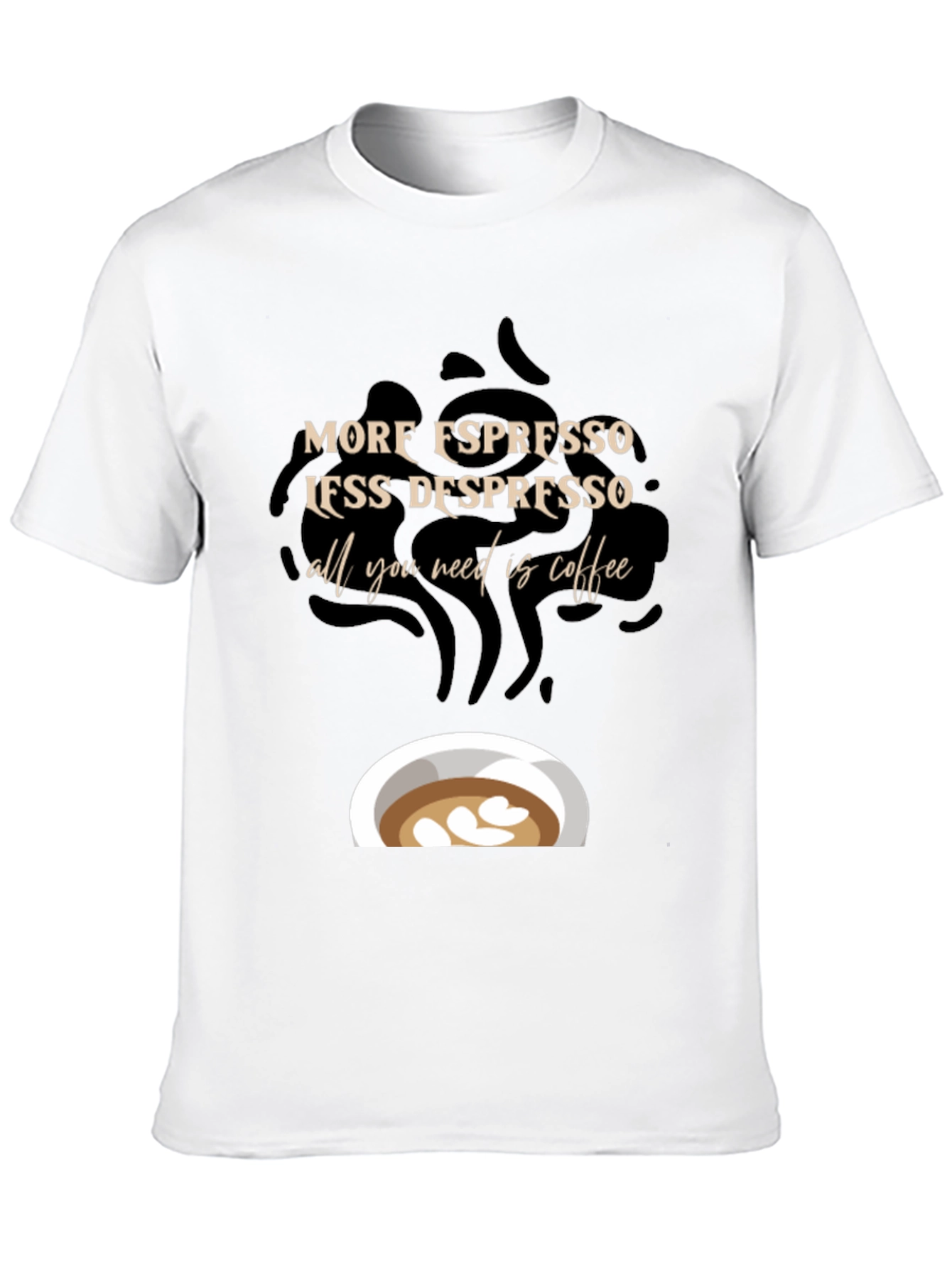 Espresso Coffee Graphic T-Shirt