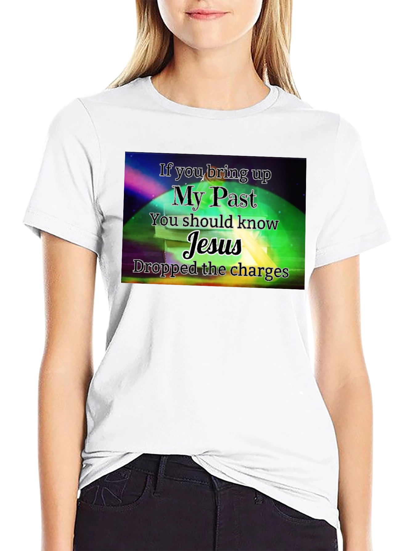Jesus Dropped The Charges Graphic T-Shirt