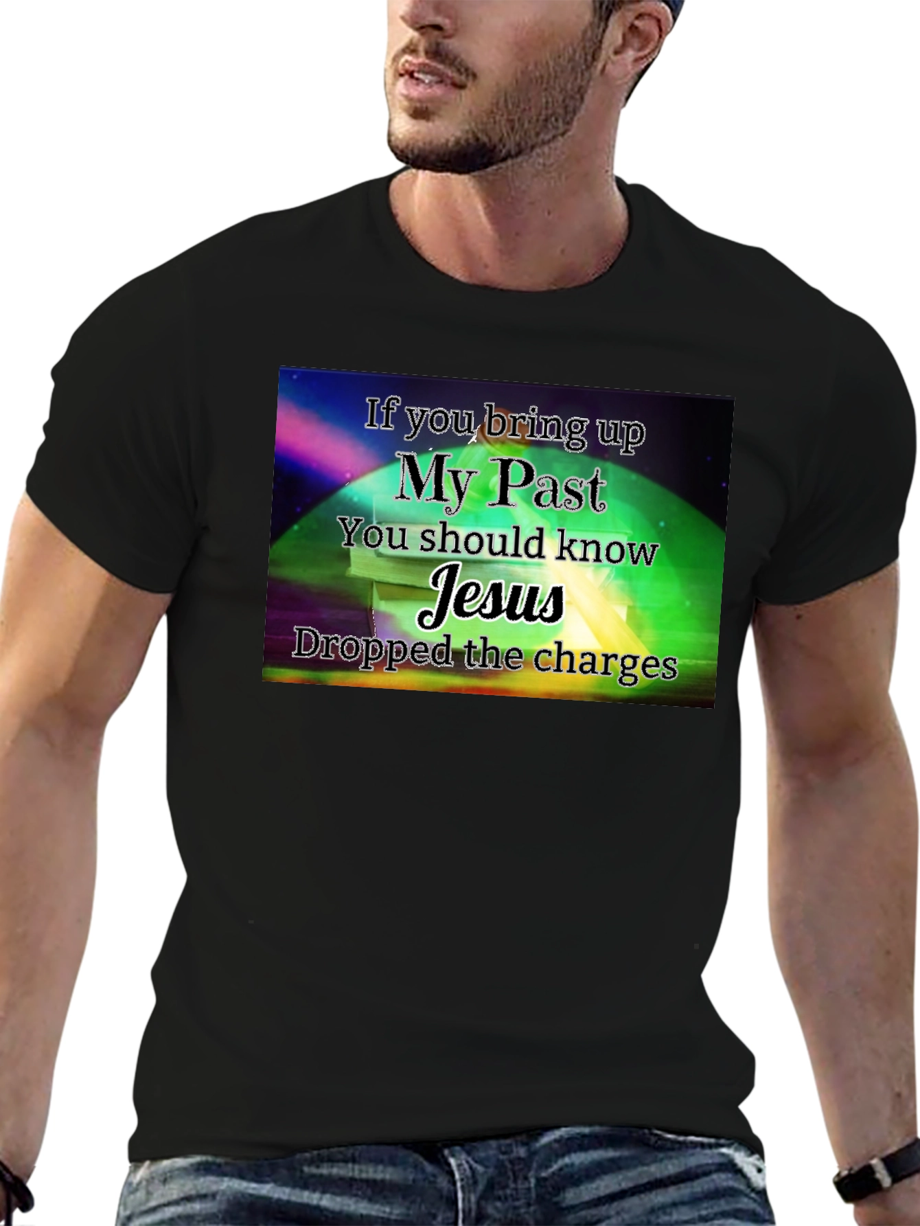 Jesus Dropped The Charges Graphic T-Shirt