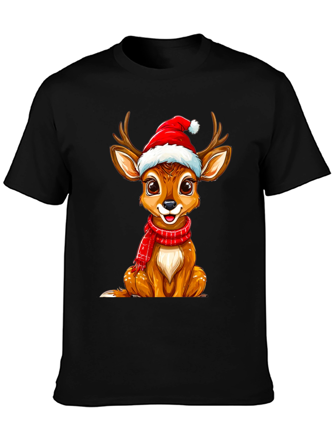 Christmas Deer Graphic Tee