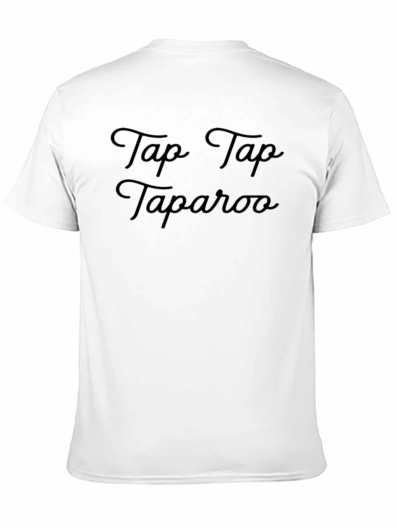 Tap Tap Taparoo - Mens Black Graphic Tee