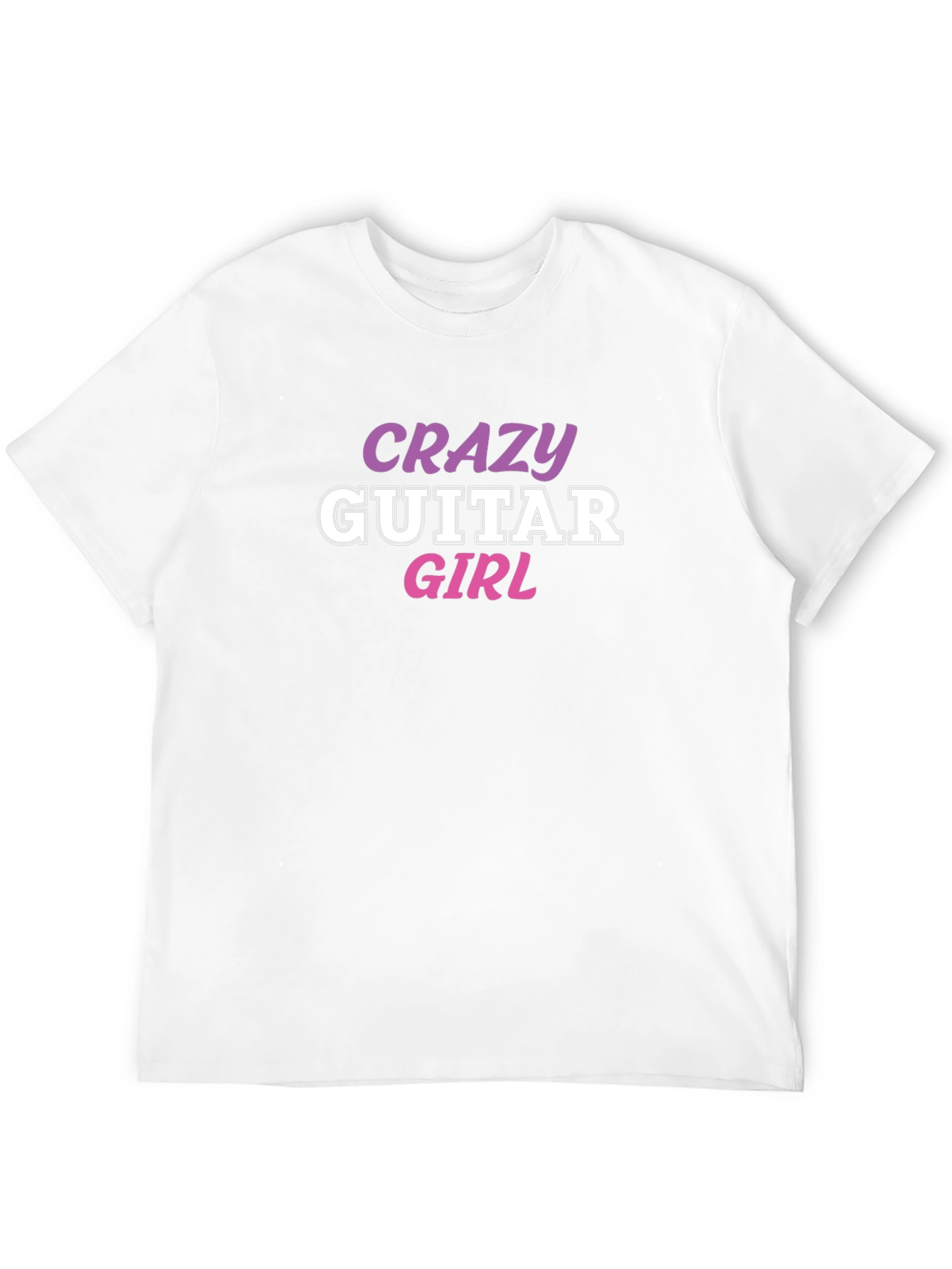 Crazy Guitar Girl Graphic Tee