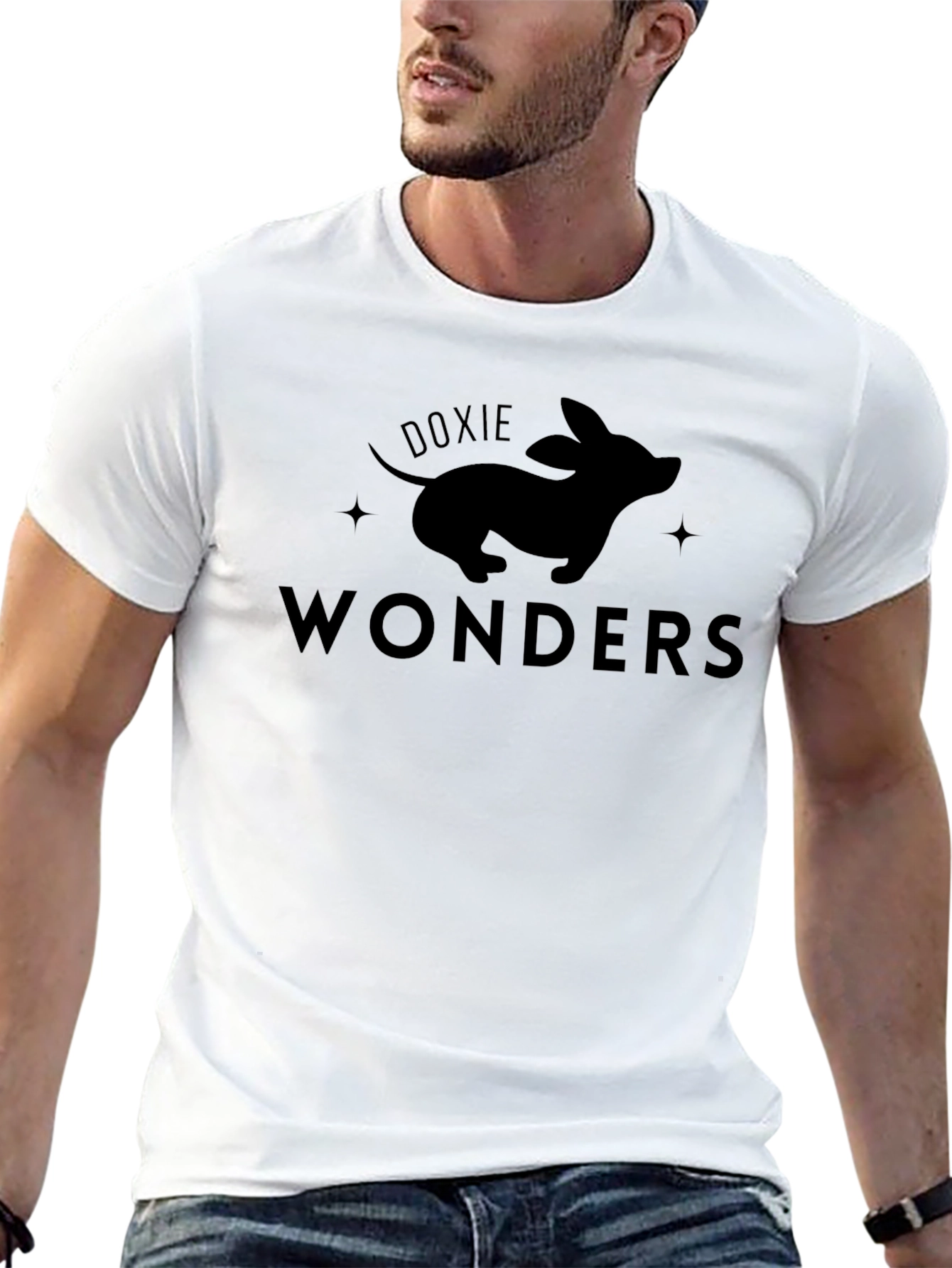 Doxie Wonders Black T-Shirt