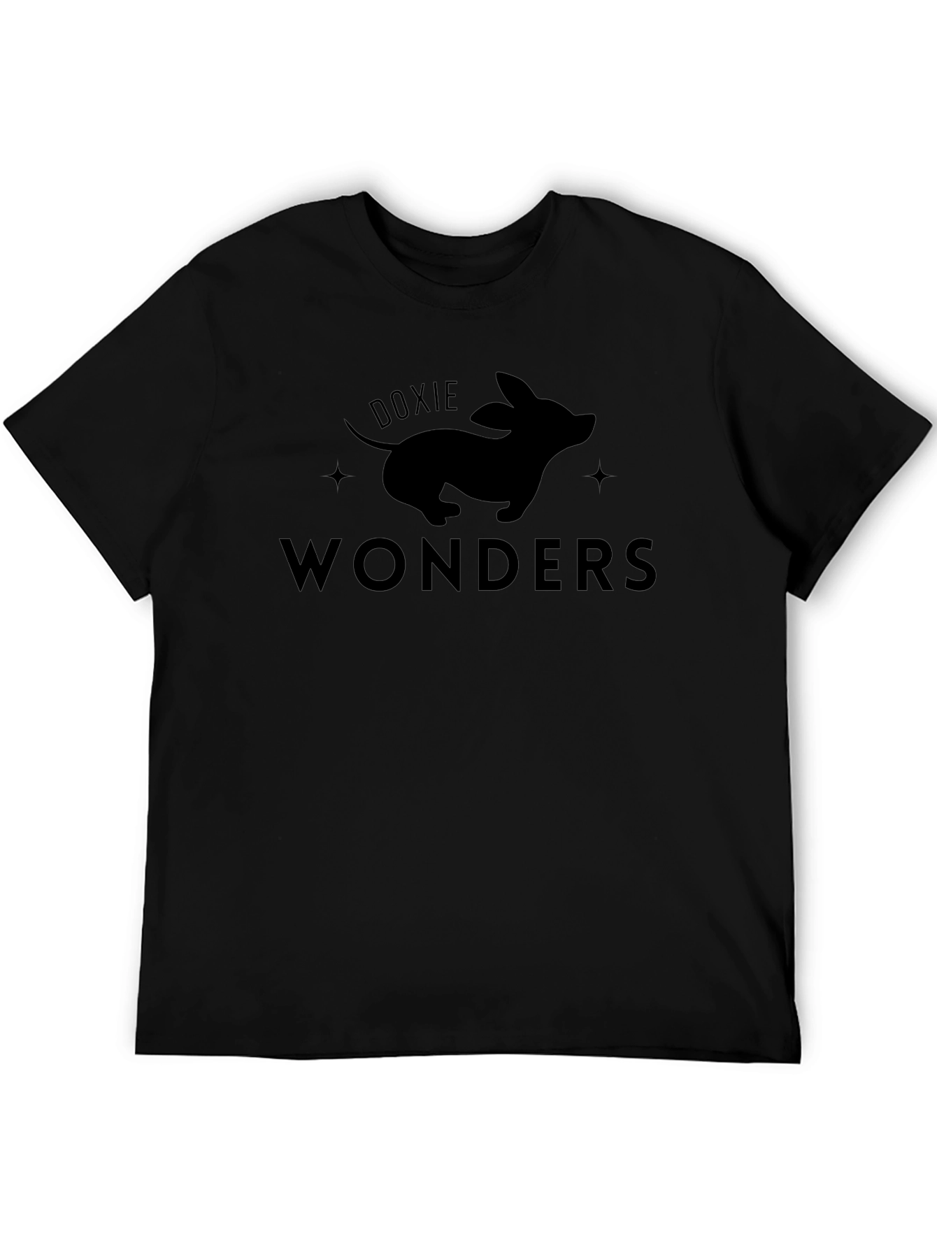 Doxie Wonders Black T-Shirt