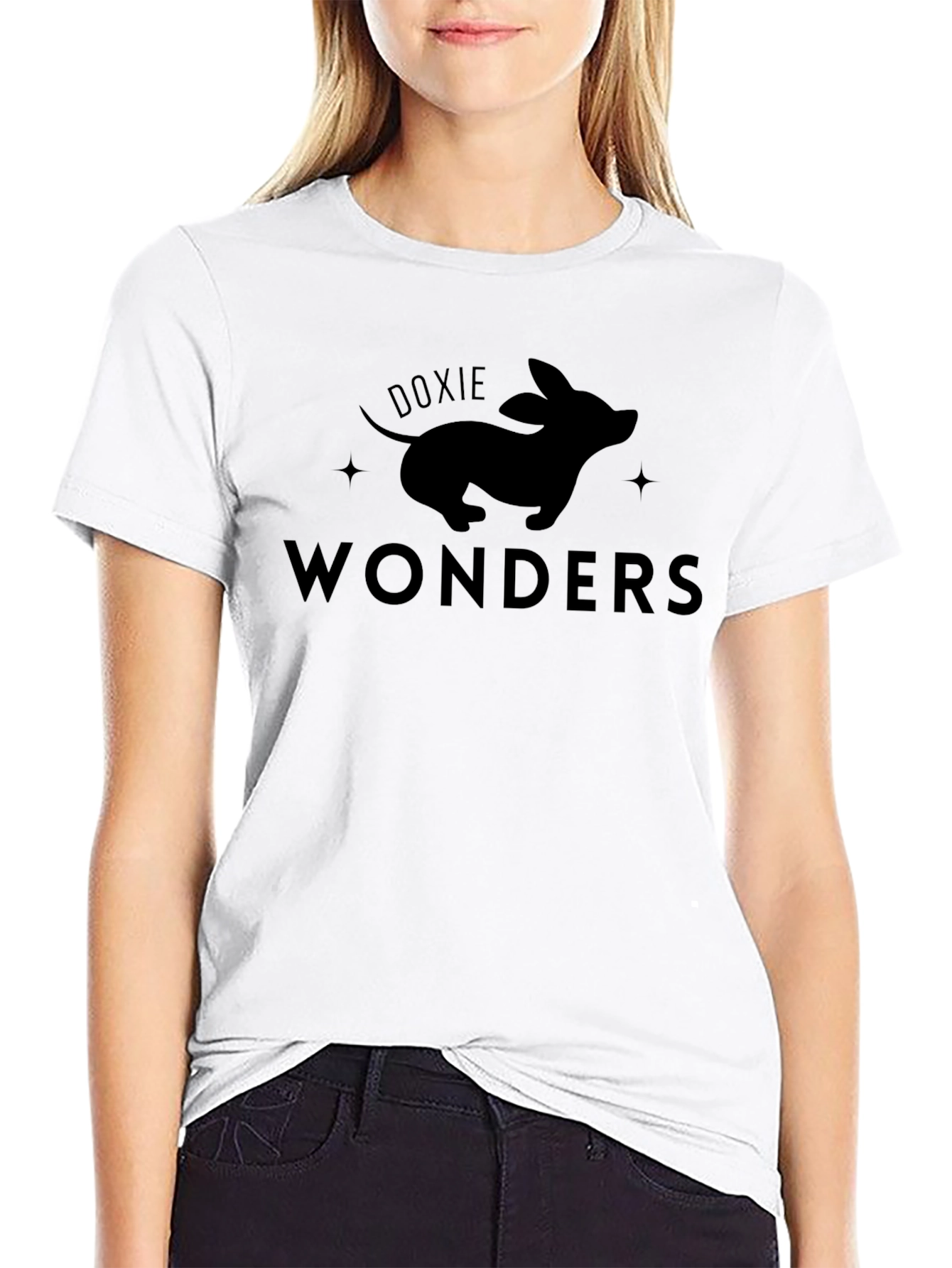 Doxie Wonders Black T-Shirt