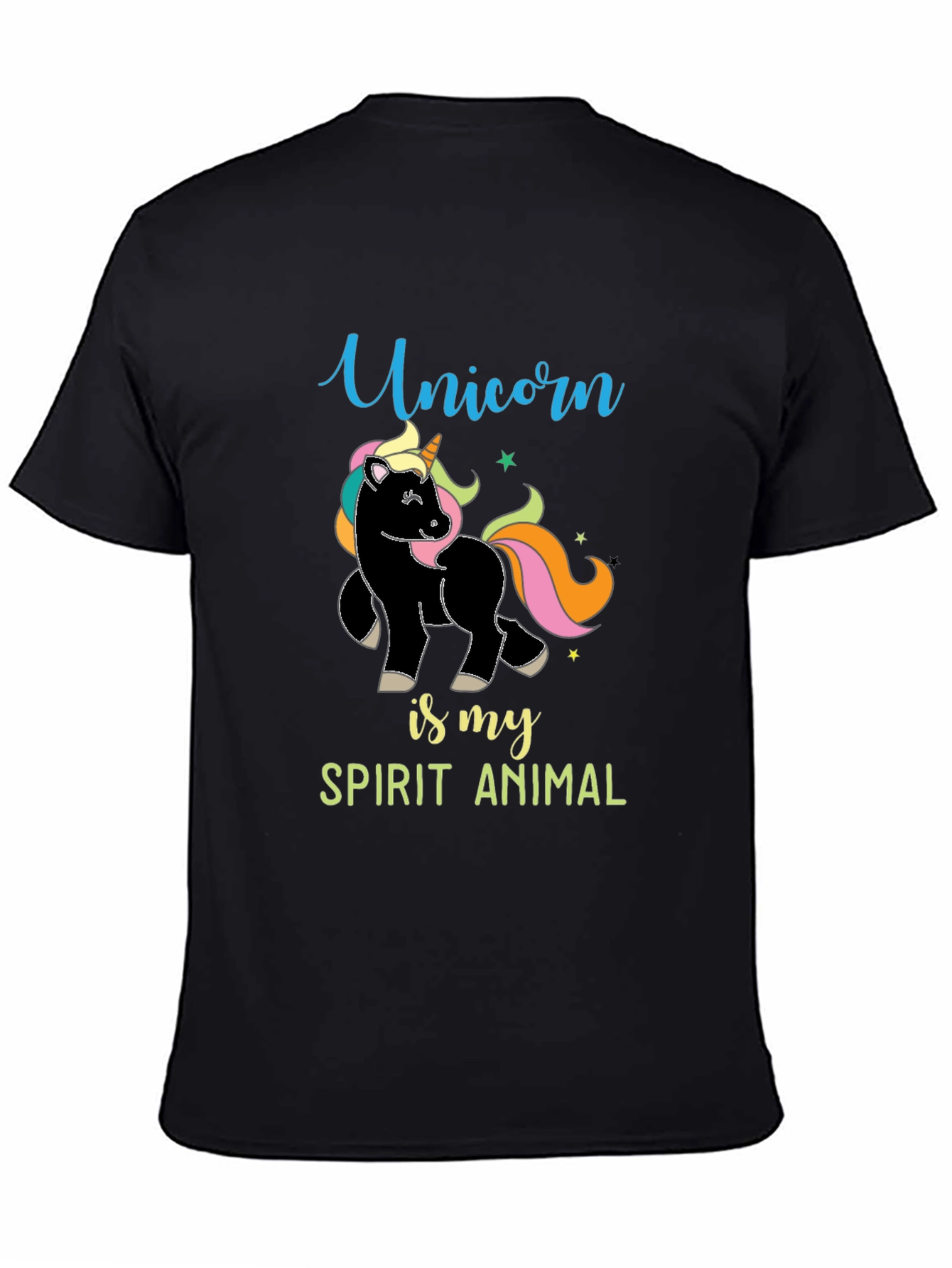 Unicorn Spirit Animal Graphic Tee