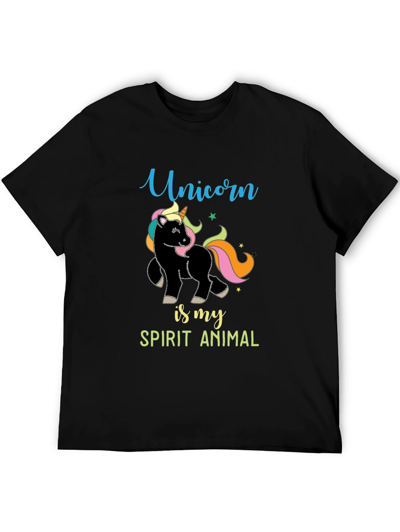 Unicorn Spirit Animal Graphic Tee