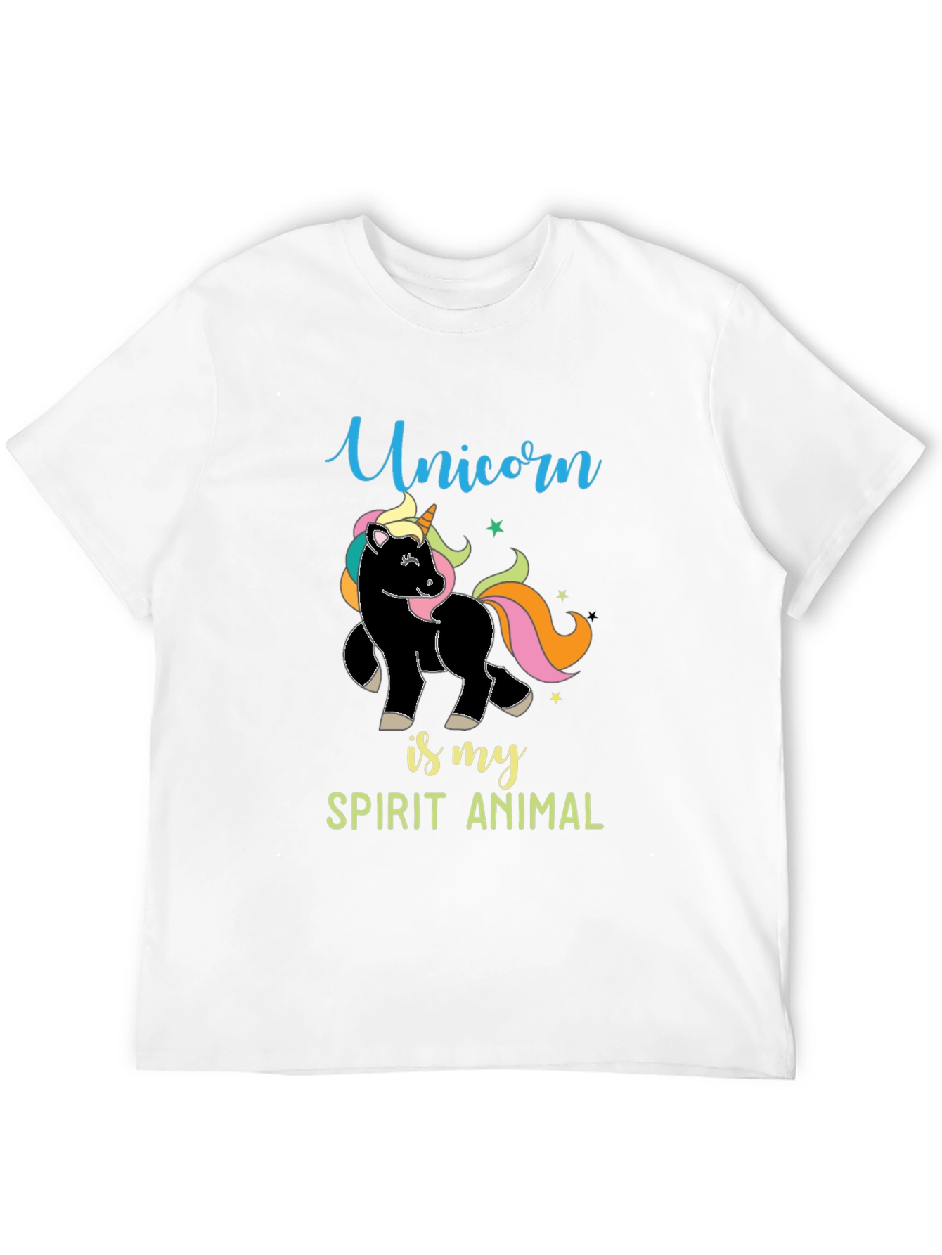 Unicorn Spirit Animal Graphic Tee