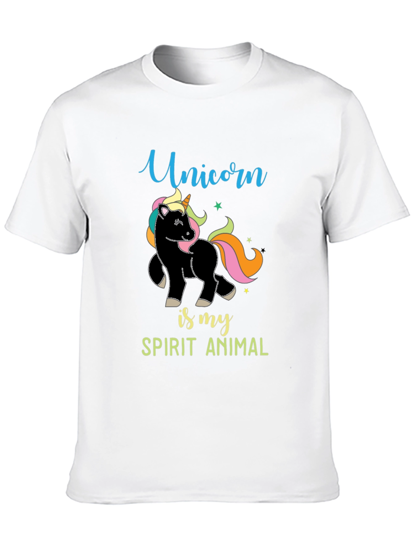 Unicorn Spirit Animal Graphic Tee