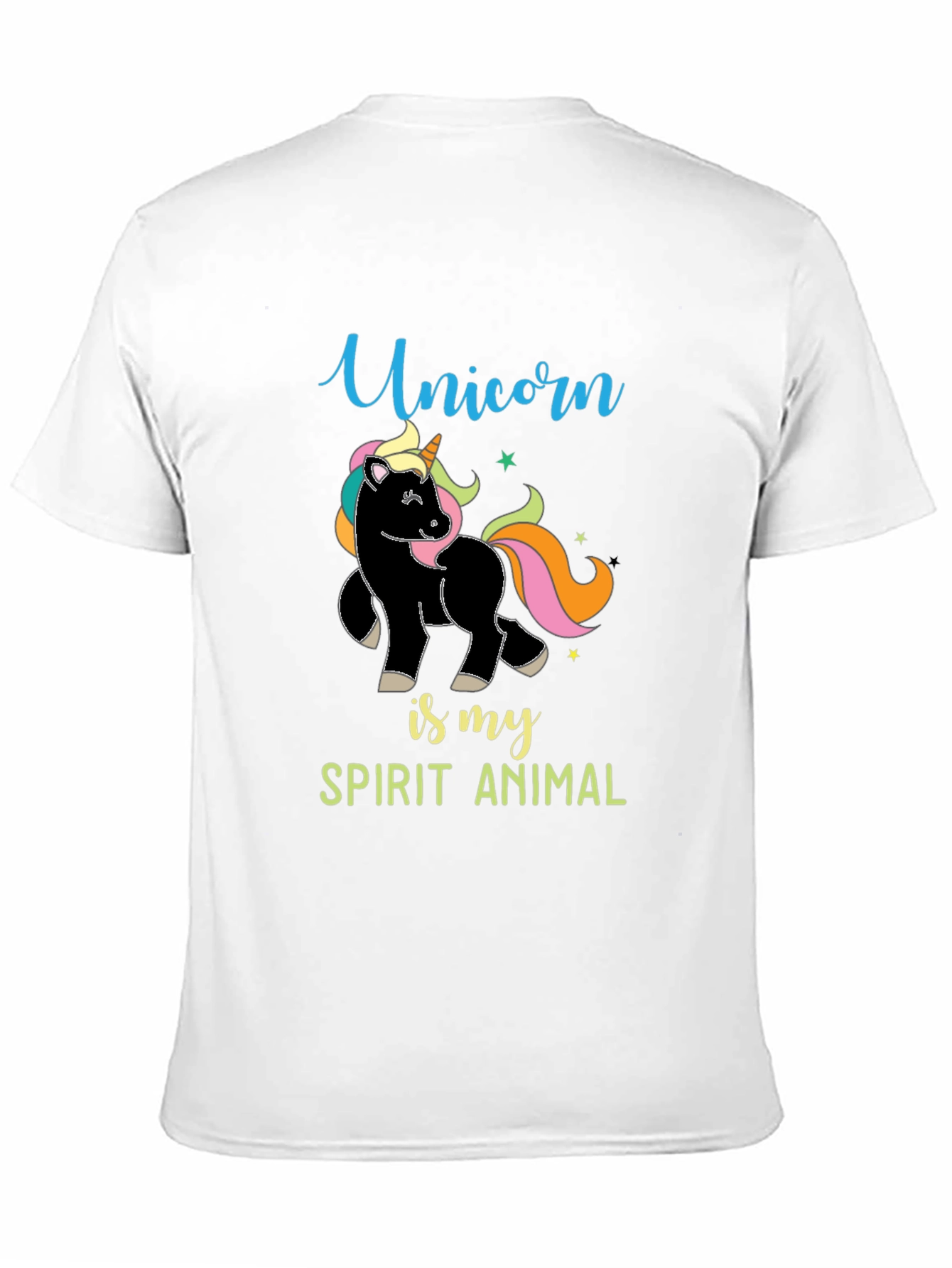 Unicorn Spirit Animal Graphic Tee