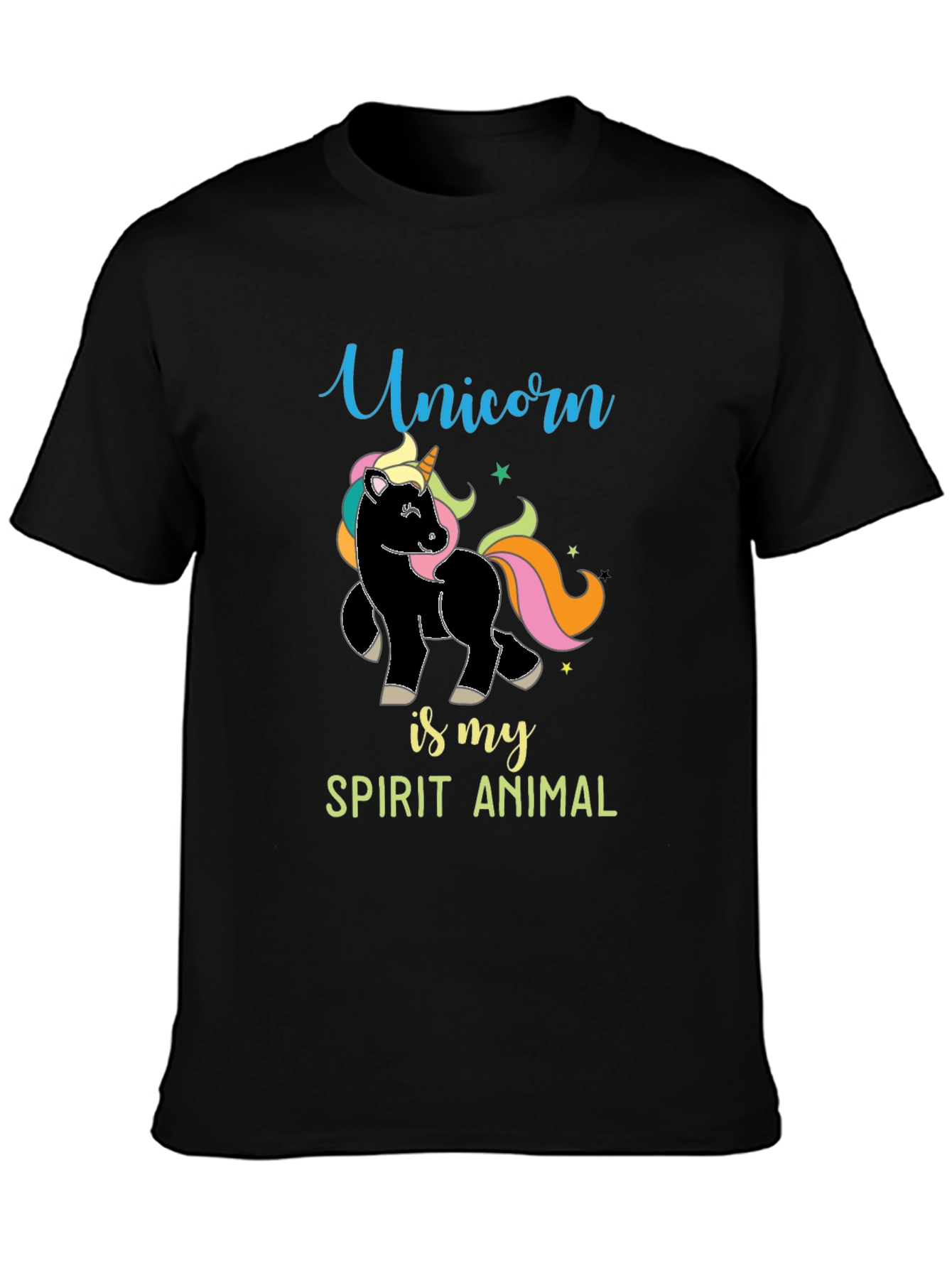 Unicorn Spirit Animal Graphic Tee